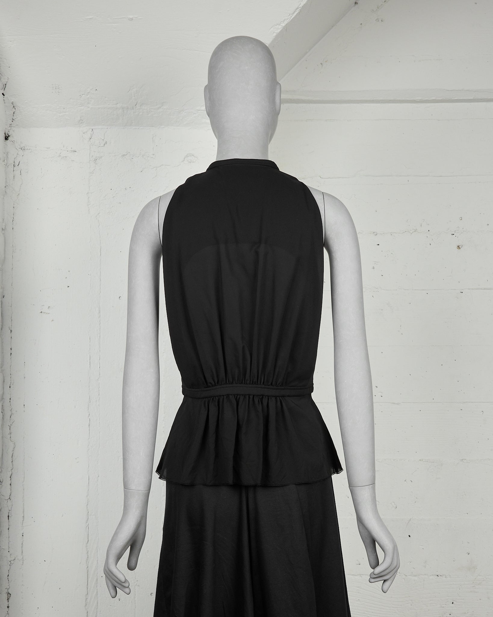 Balenciaga Silk-Blend Top - SS11 back photo