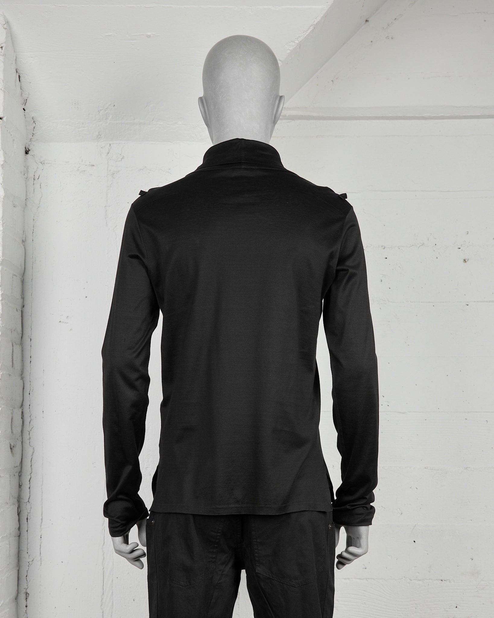 Dior Homme Mercerized Turtleneck Top - AW02 "Reflexion" back photo