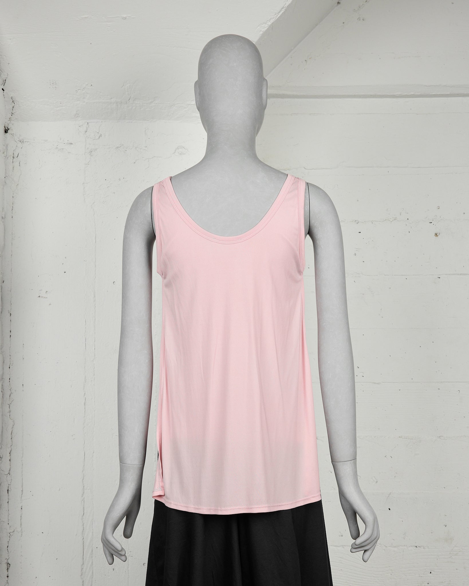 Helmut Lang Pink Layered Tank Top - SS03 back photo
