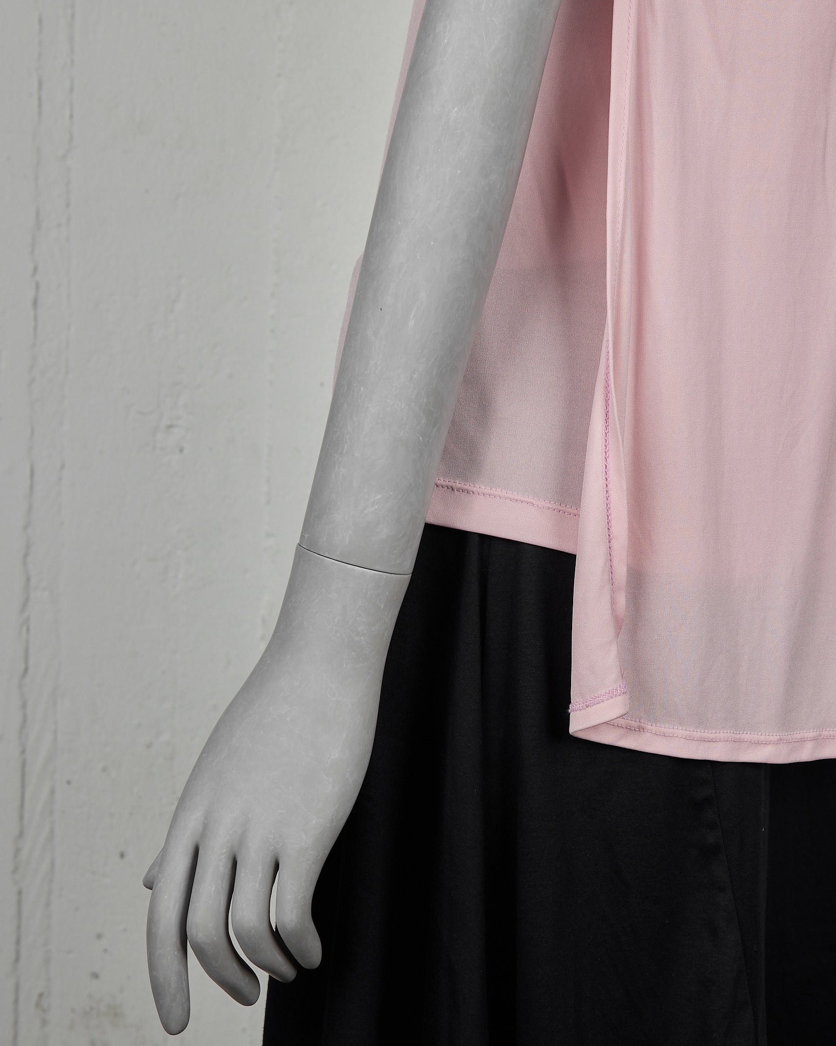 Helmut Lang Pink Layered Tank Top - SS03 back detail