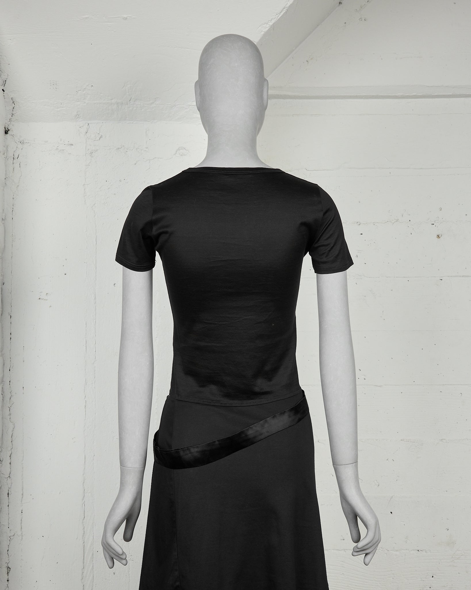 Helmut Lang Silk Strap Tee - SS97 back photo