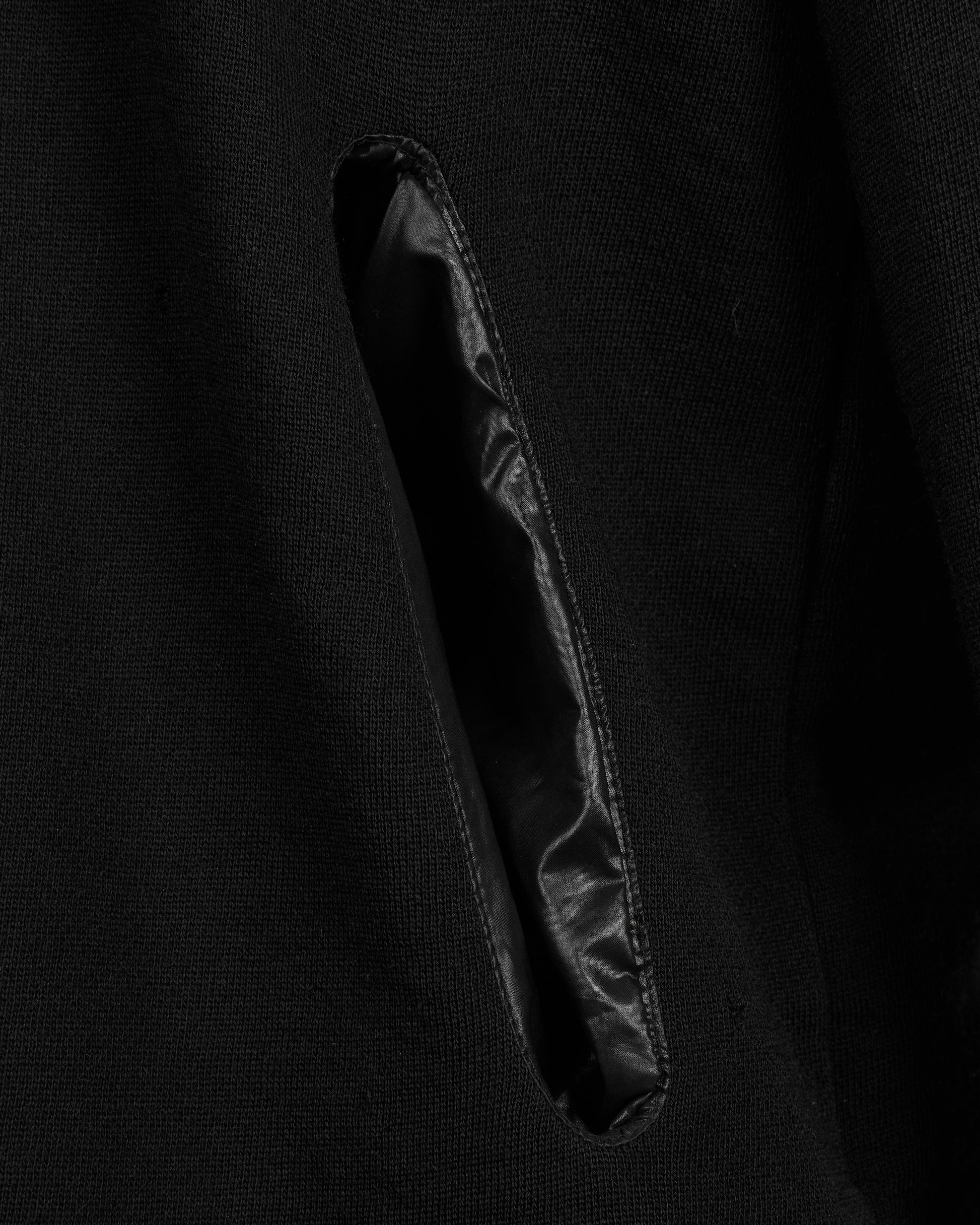 Raf Simons Wool and Nylon Hooded Sweatshirt pocket
