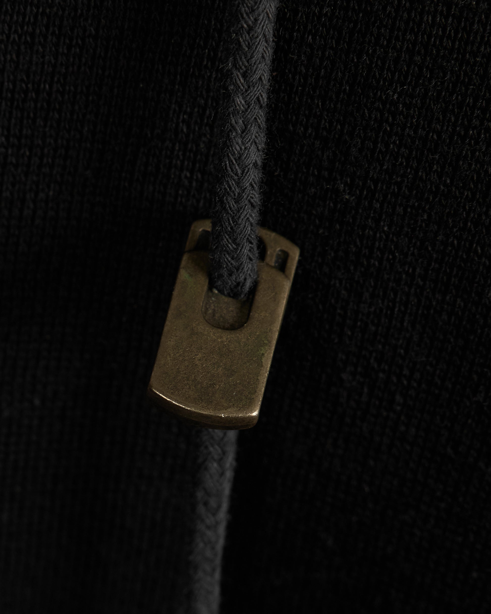 Raf Simons Wool and Nylon Hooded Sweatshirt detail