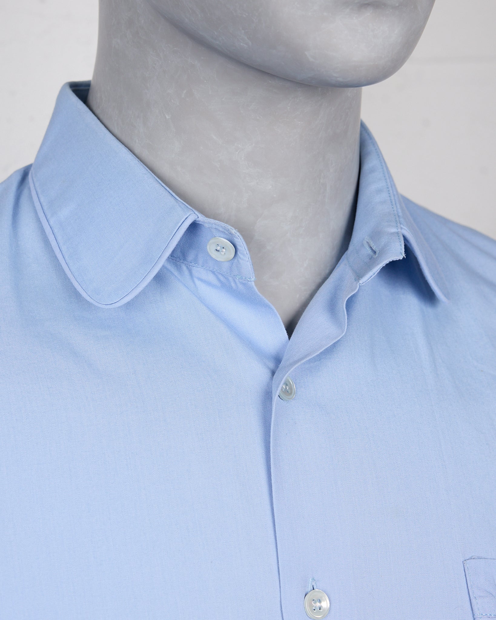 Raf Simons Club Collar Shirt - AW00 "Confusion" collar detail