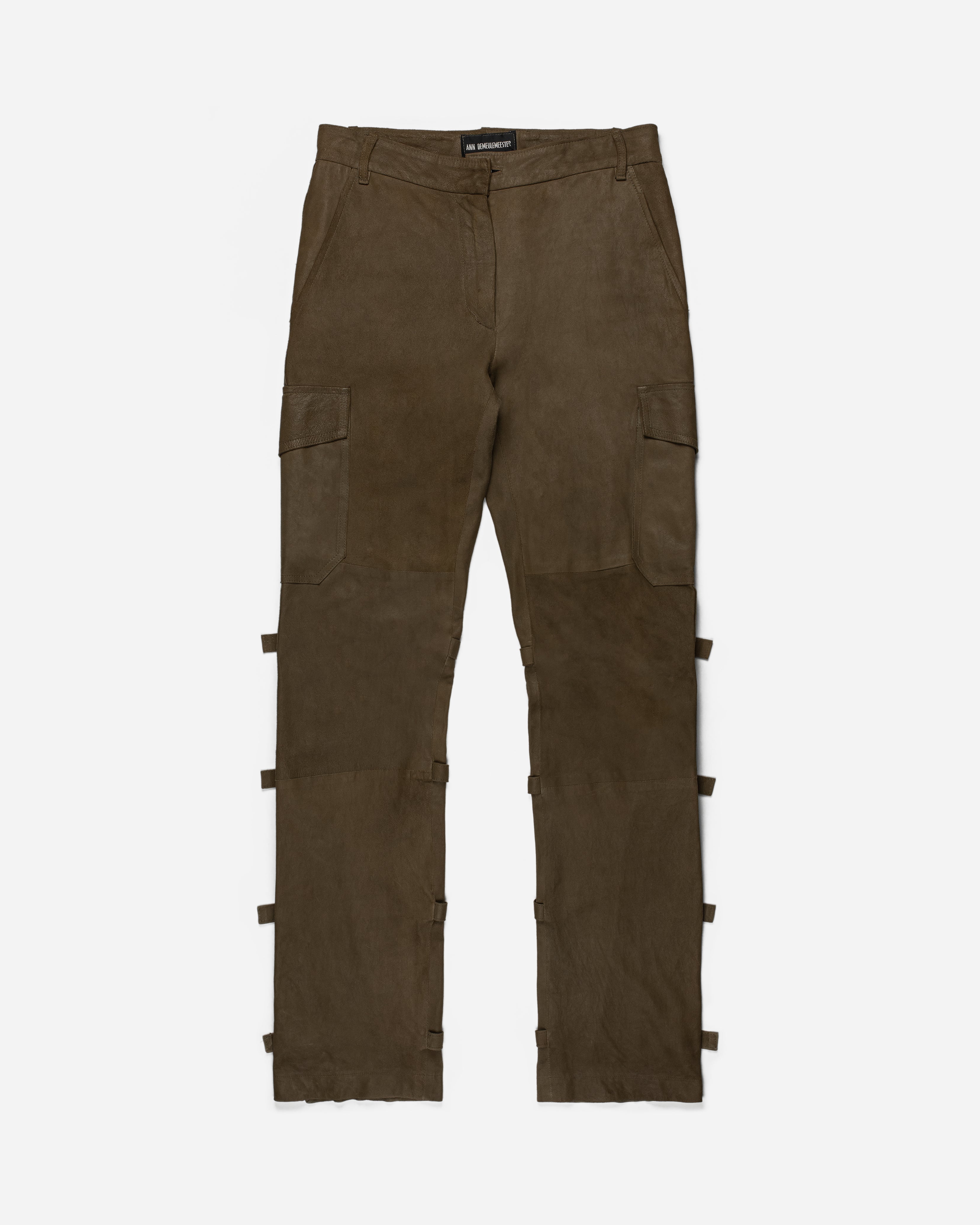 Ann Demeulemeester Suede Horse Riding Trousers - AW06 - SILVER LEAGUE