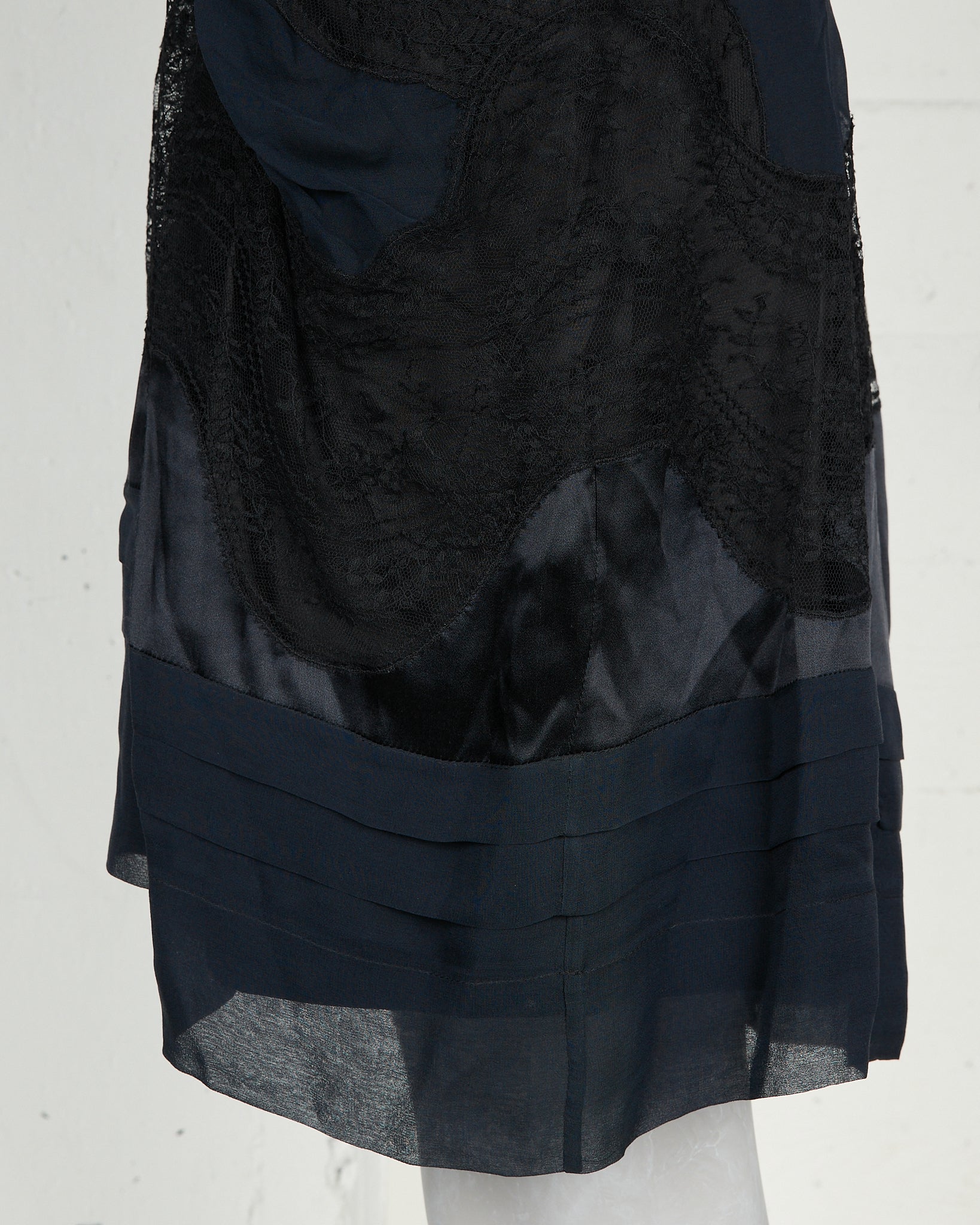 Balenciaga Blue Silk Skirt - SS06 detail photo