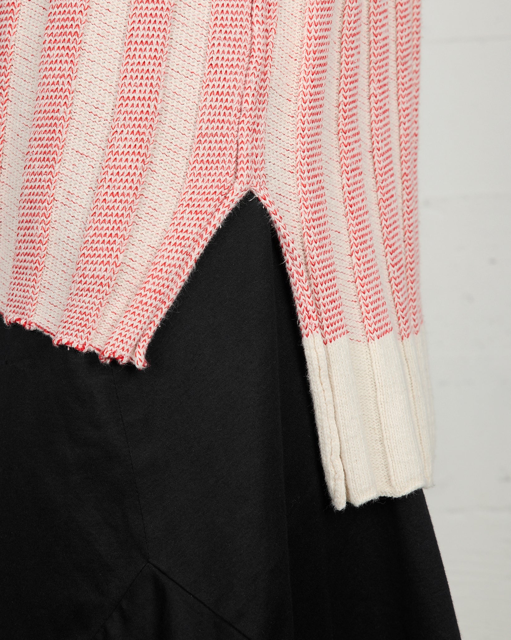 Celine by Phoebe Philo Red Striped Turtleneck - SS17 detail photo