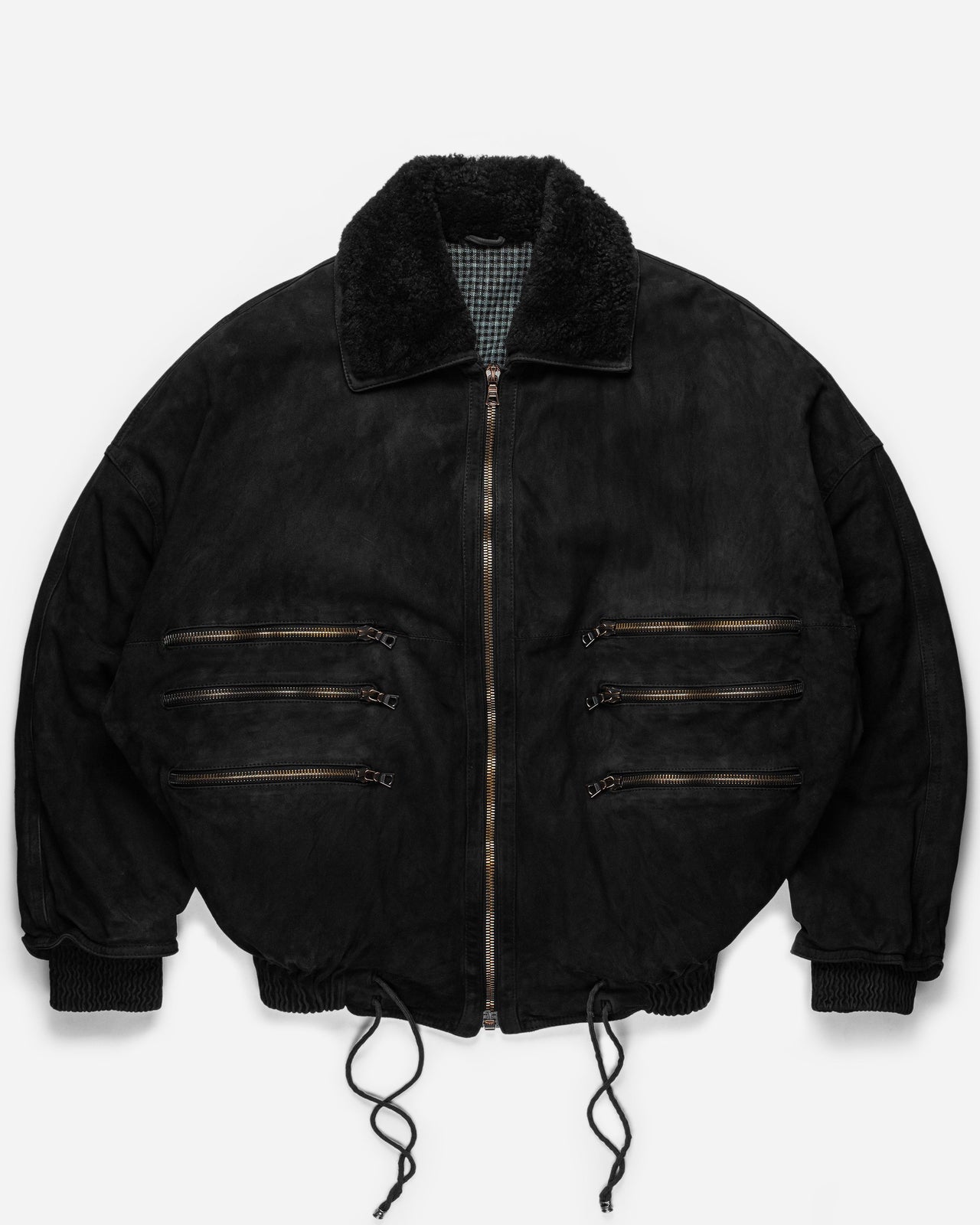 Gucci by Tom Ford Reversible Linen Bomber - SILVER LEAGUE