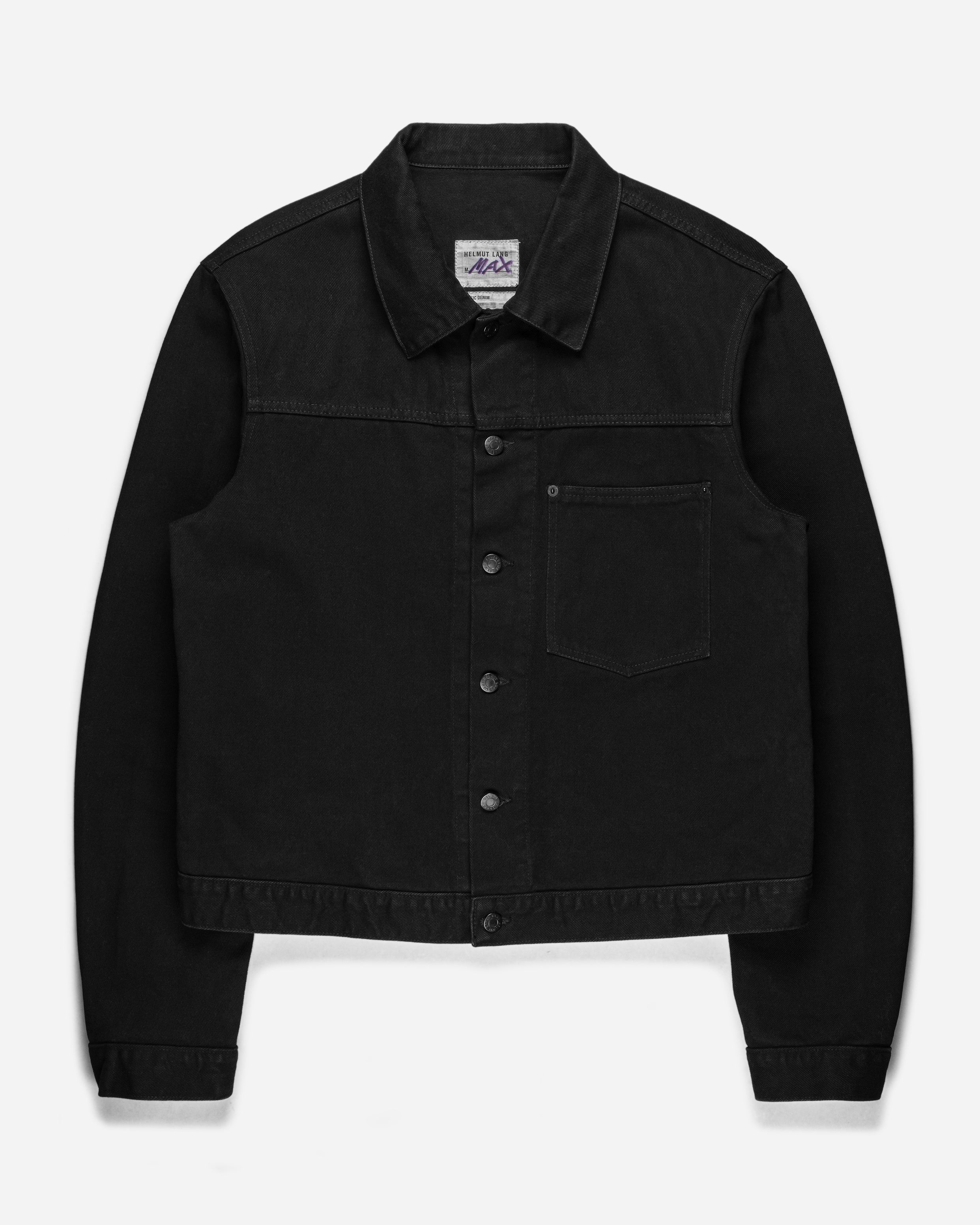 20,300円Helmut lang black coating denim jackets