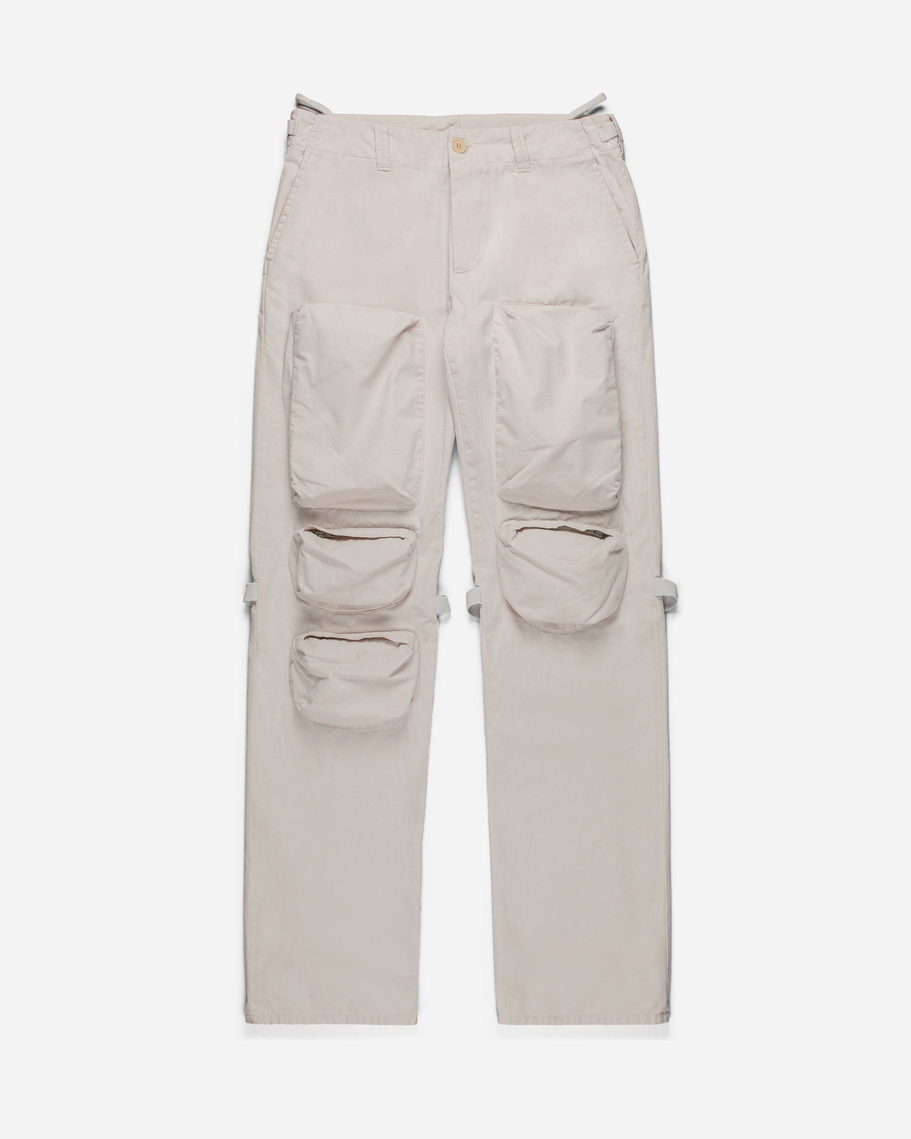Helmut Lang Cotton Cargo Trousers - 2000s - SILVER LEAGUE
