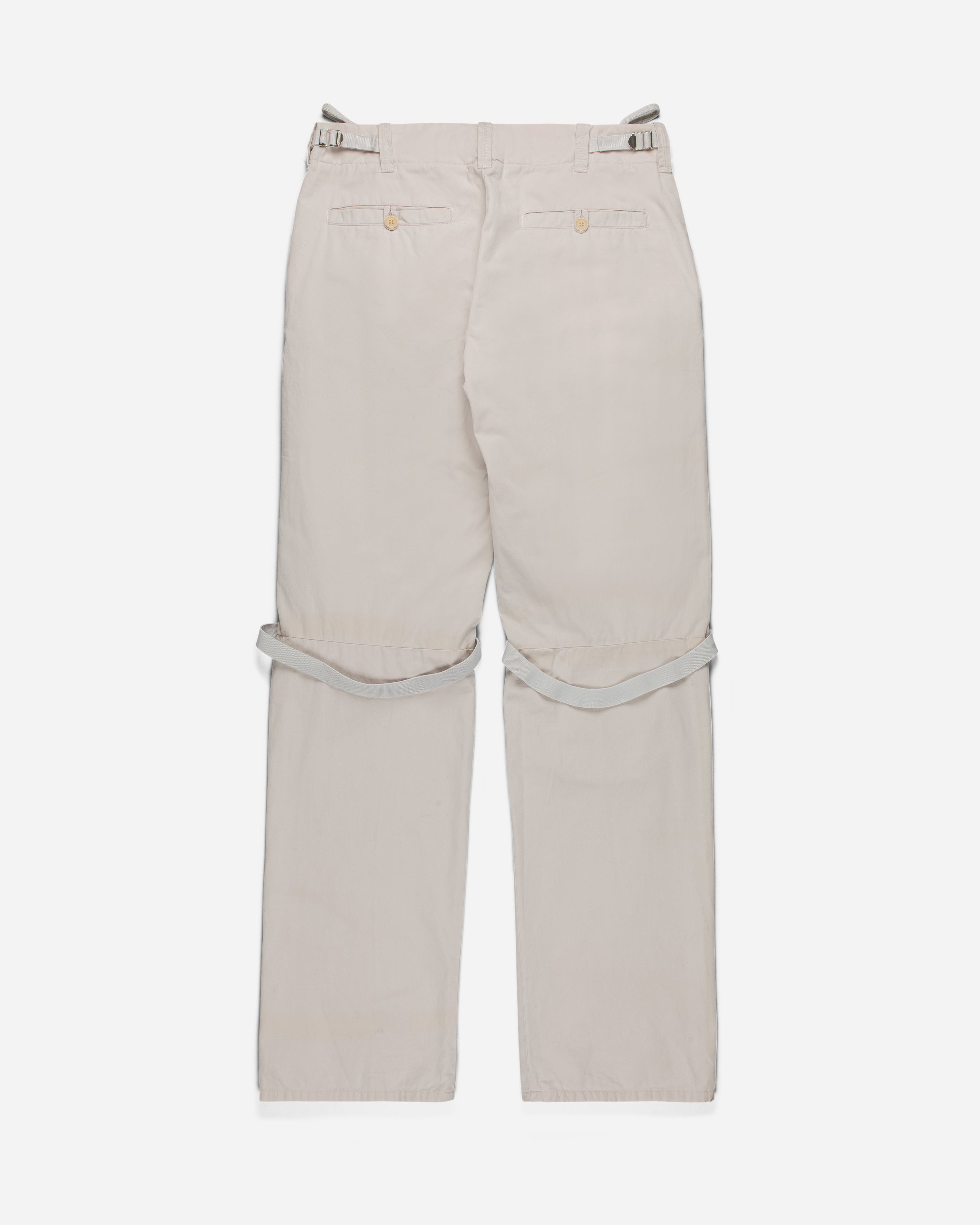 Helmut Lang Cotton Cargo Trousers - 2000s - SILVER LEAGUE