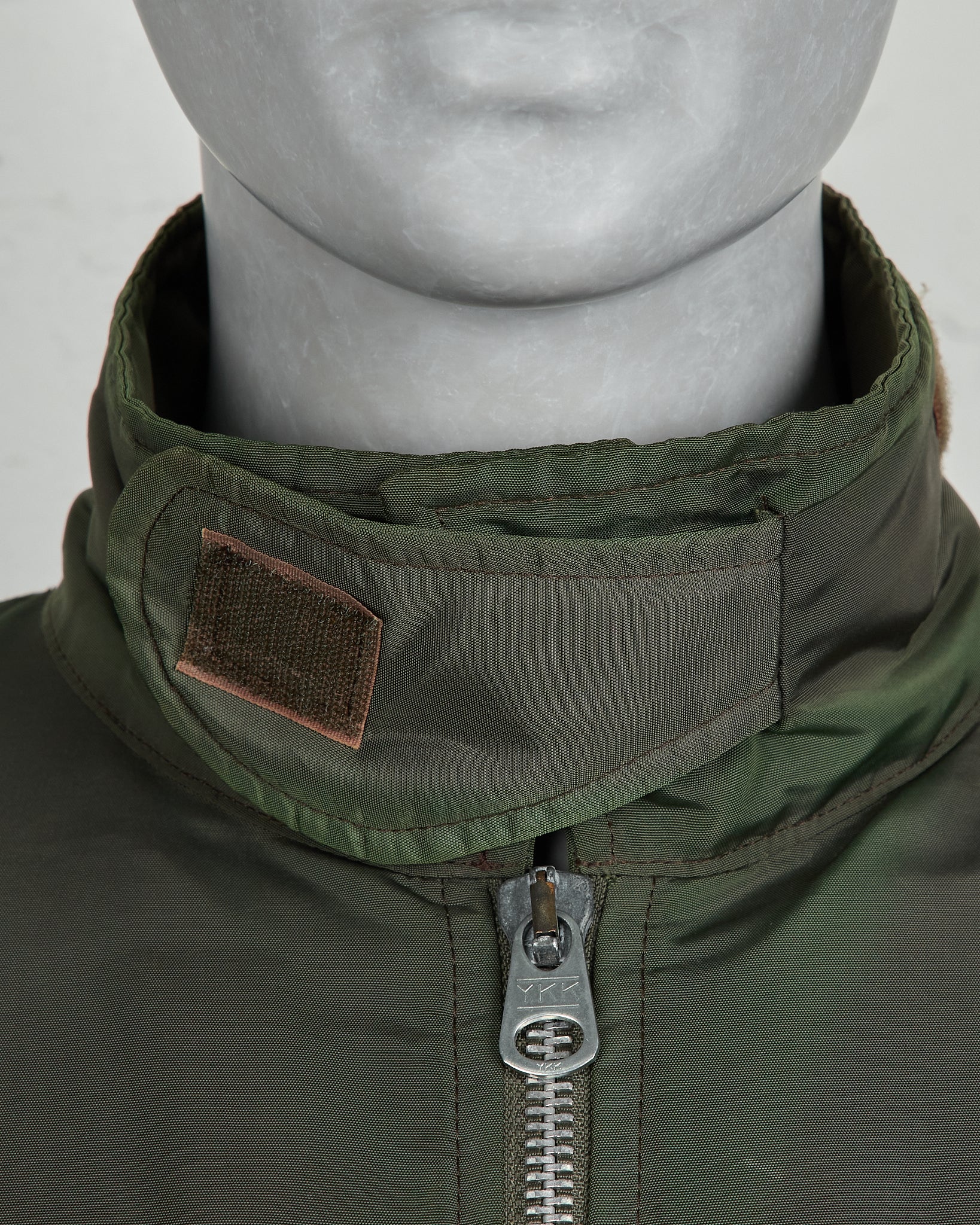 Helmut Lang Olive Nylon Flight Jacket - AW98 - SILVER LEAGUE