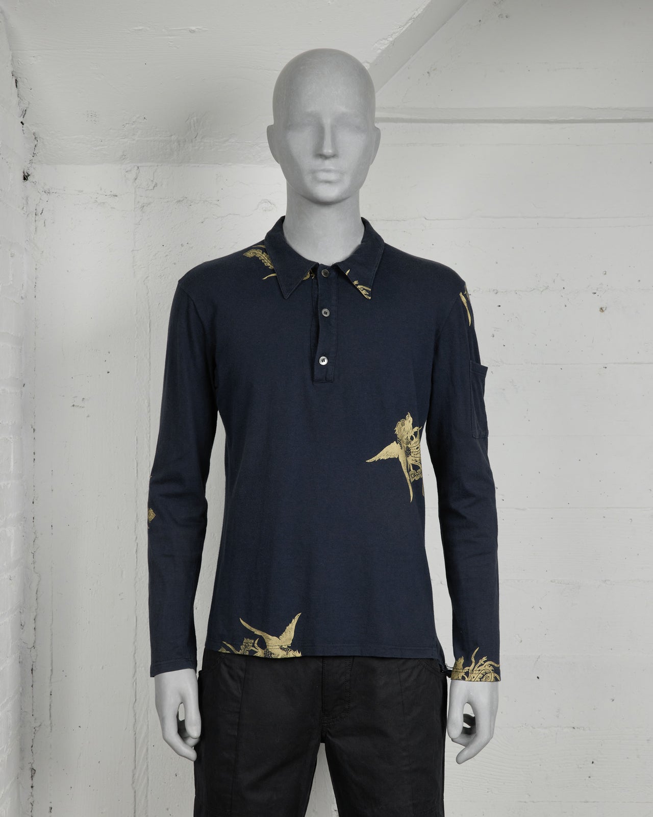 Helmut Lang Phoenix Polo Shirt front