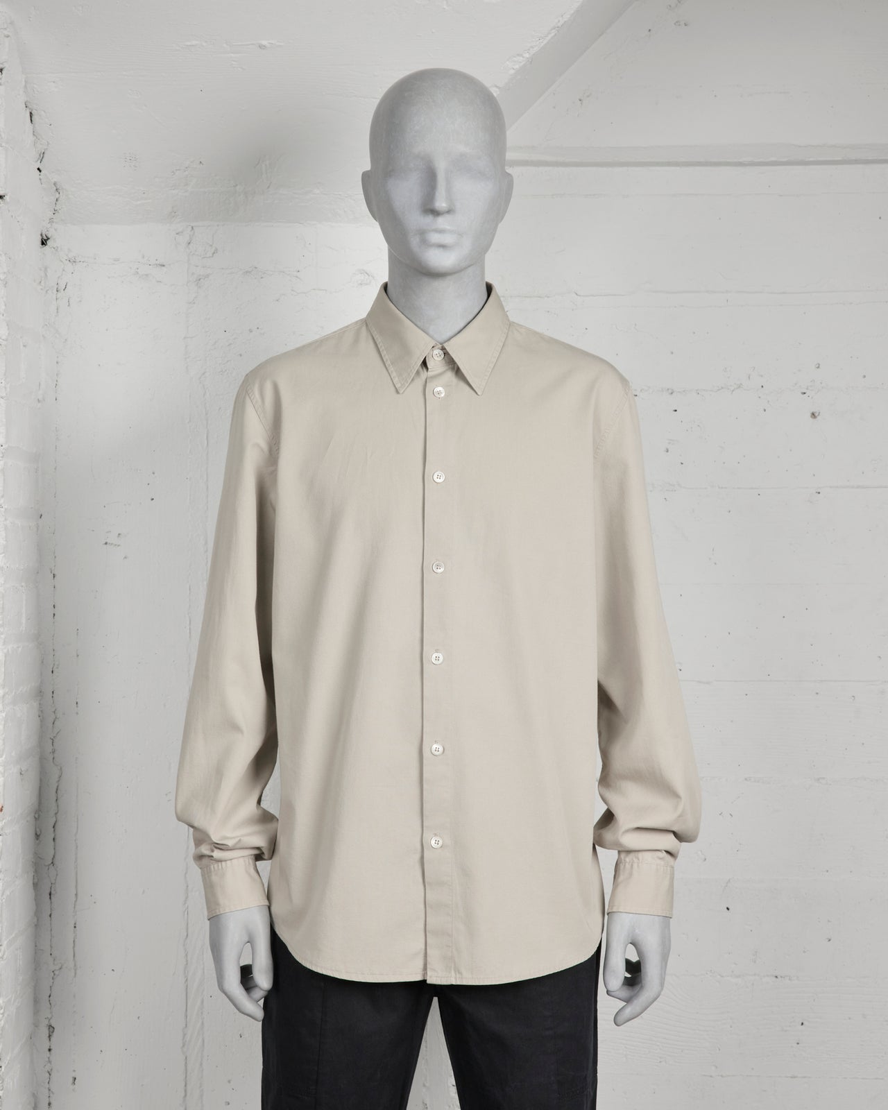 Helmut Lang Back Stripe Twill Shirt - SS98