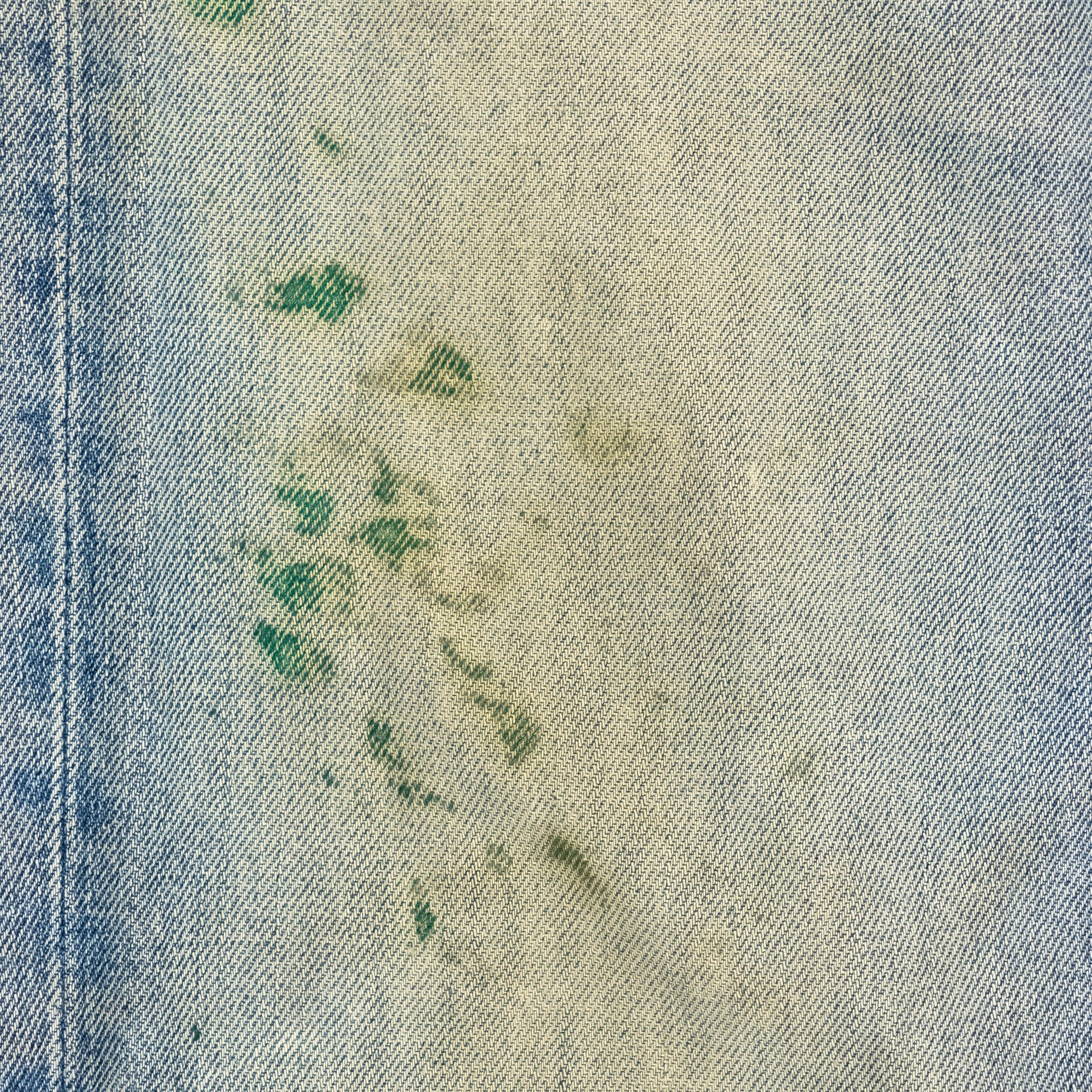 Helmut Lang Green Painter Jeans - SS2000