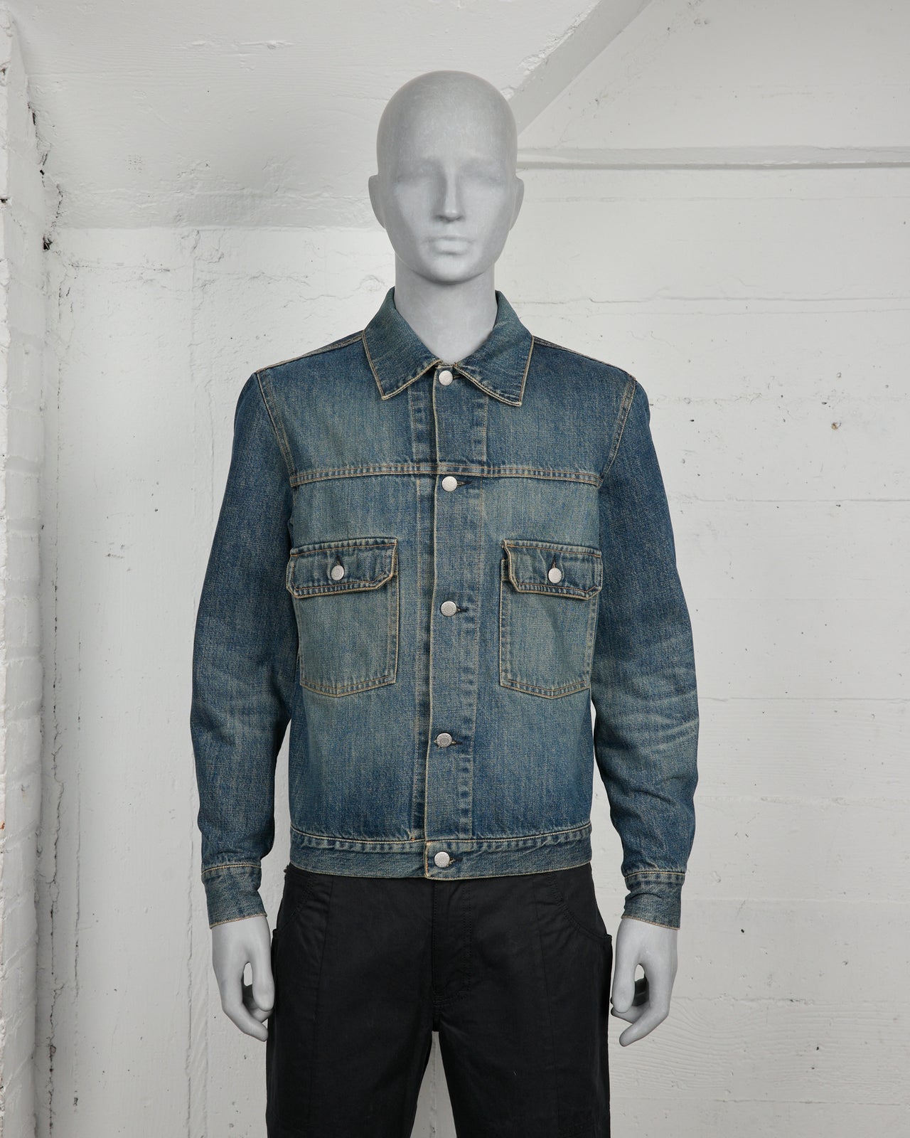 Helmut Lang Type II Denim Trucker Jacket - 1990s