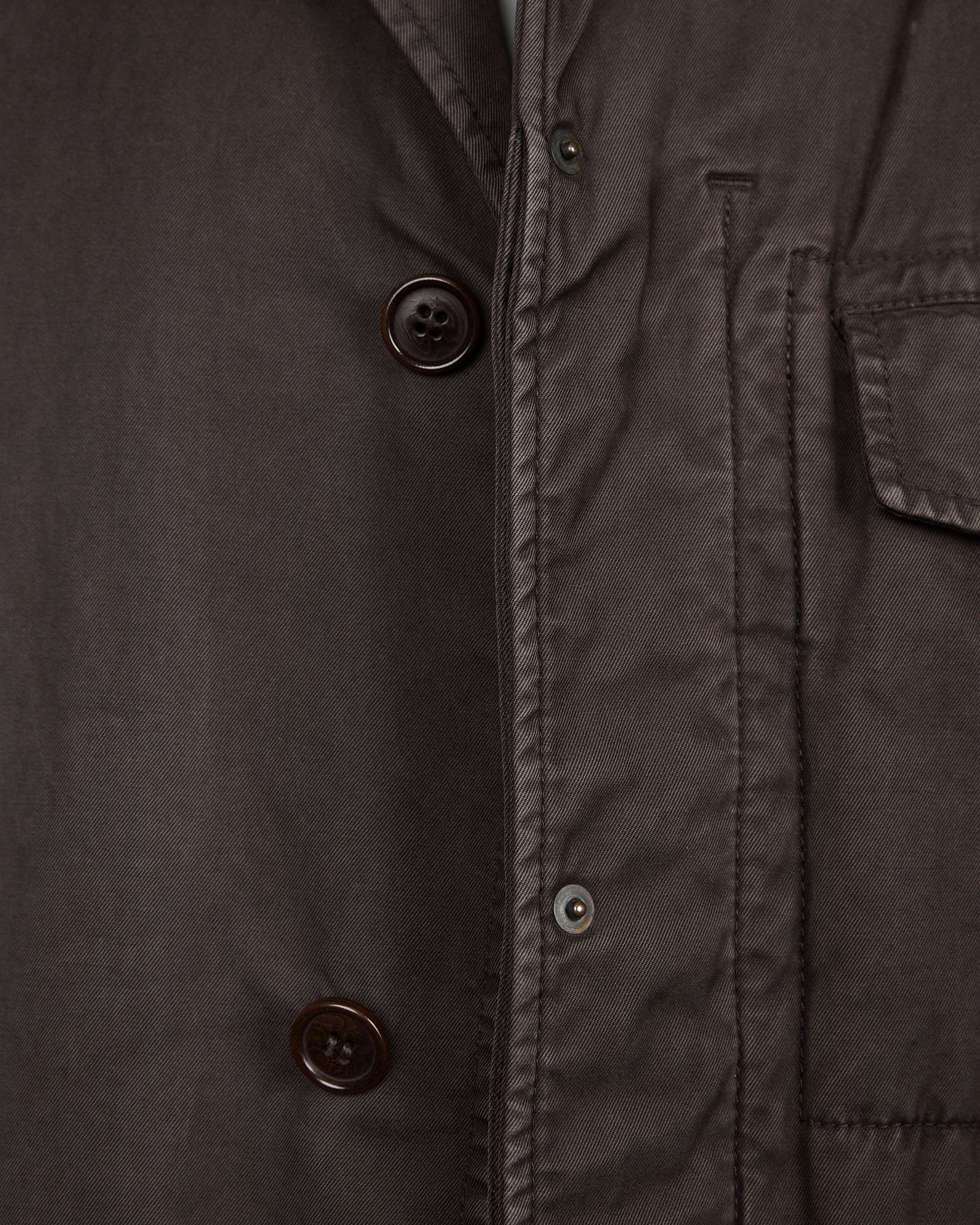 Hussein Chalayan Brown Field Jacket - AW05 "In Shadows" detail photo 3