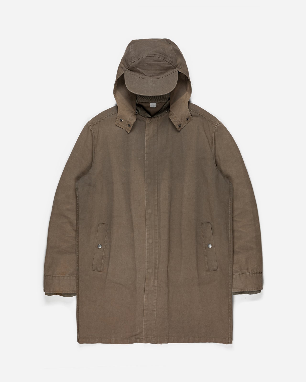 Hussein Chalayan Parka W/ Detachable Brimmed Hood - AW04 "Anthropology Of Solitude"