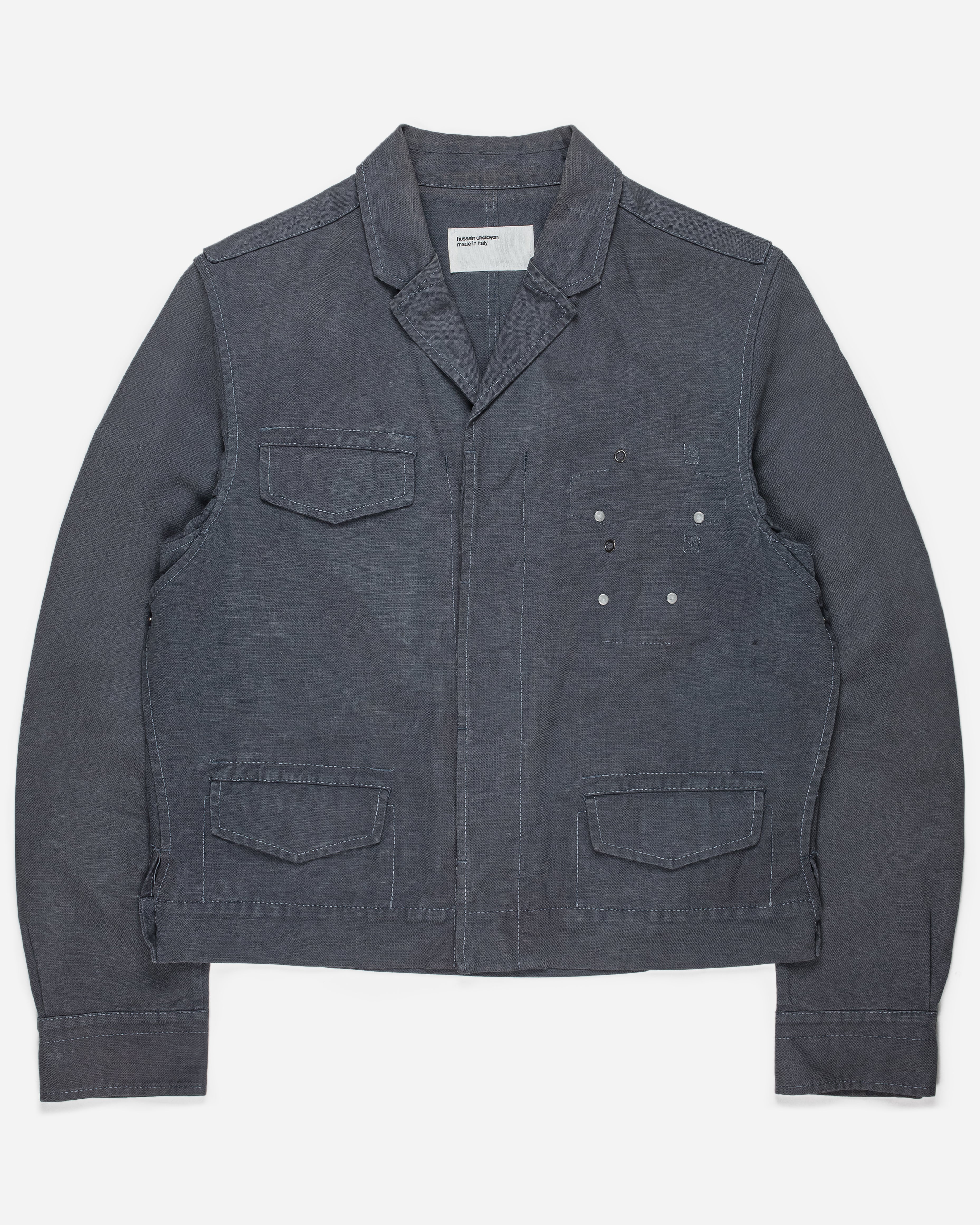 交通障害 hussein chalayan denim jacket 2004年イタリア製