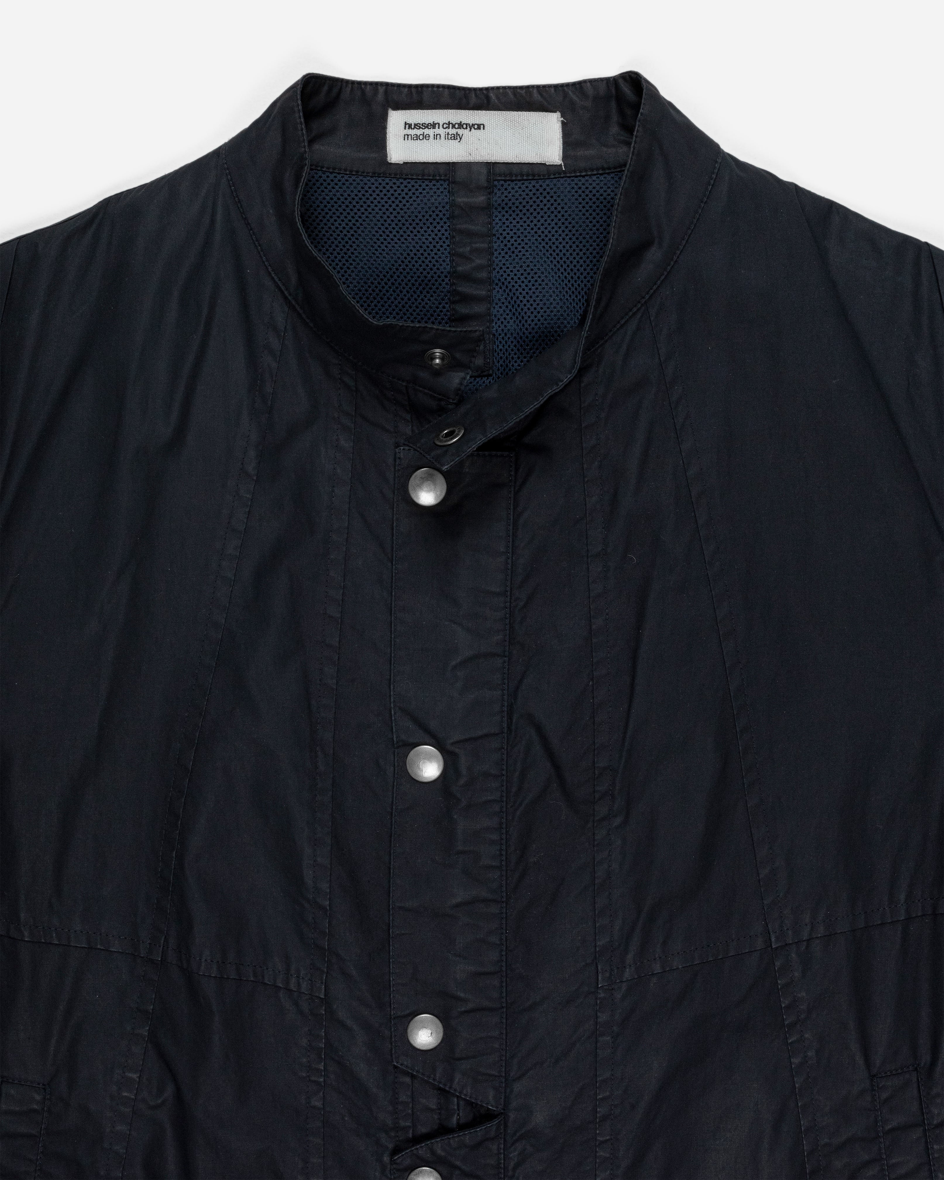 Hussein Chalayan Midnight Blue Windbreaker Jacket - SS05 