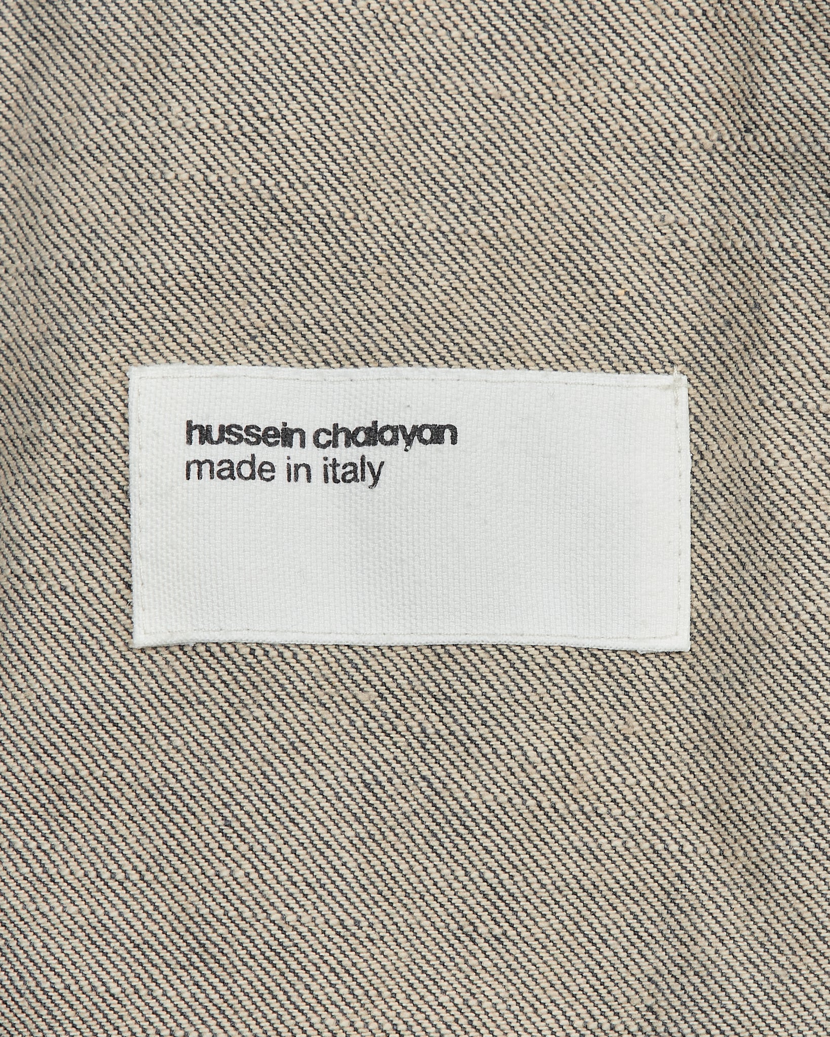 Hussein Chalayan Grey Walkman Trucker Jacket - AW04 