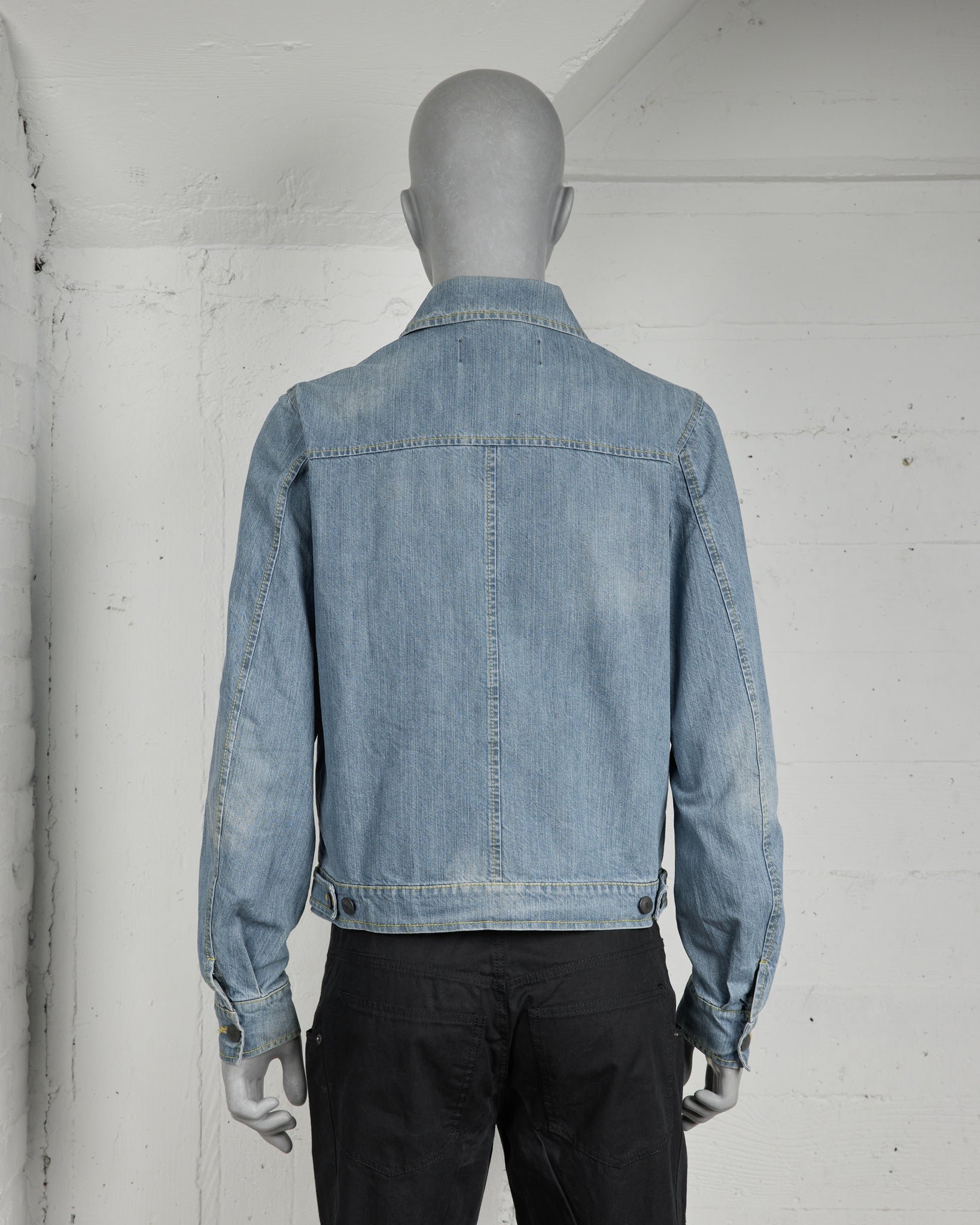 Hussein Chalayan Light Wash Denim Blouson - SS03 