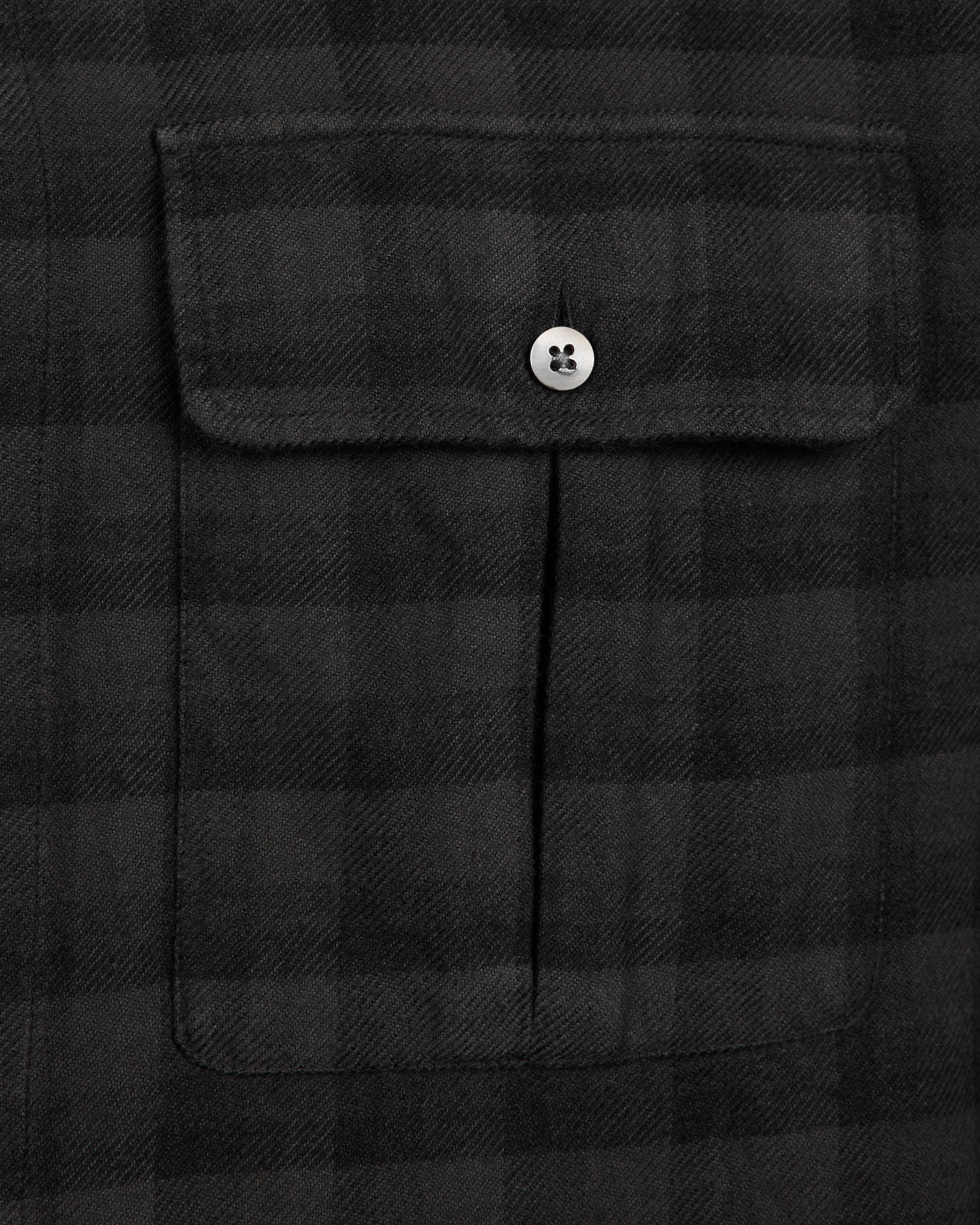 Hussein Chalayan Black Plaid Hybrid Shirt - AW06 “Anamorphics