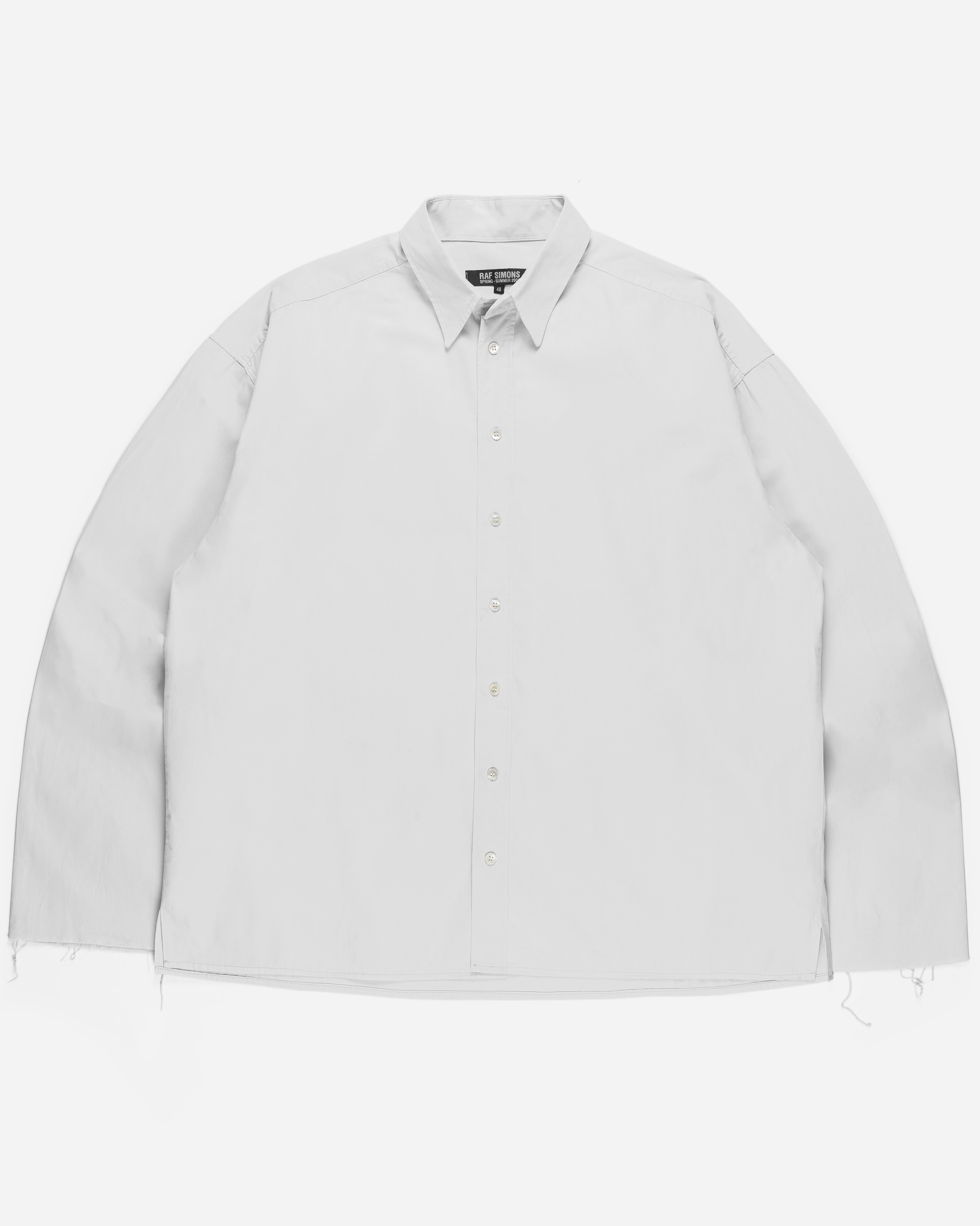 Raf Simons Oversized Light Grey Shirt - SS04 