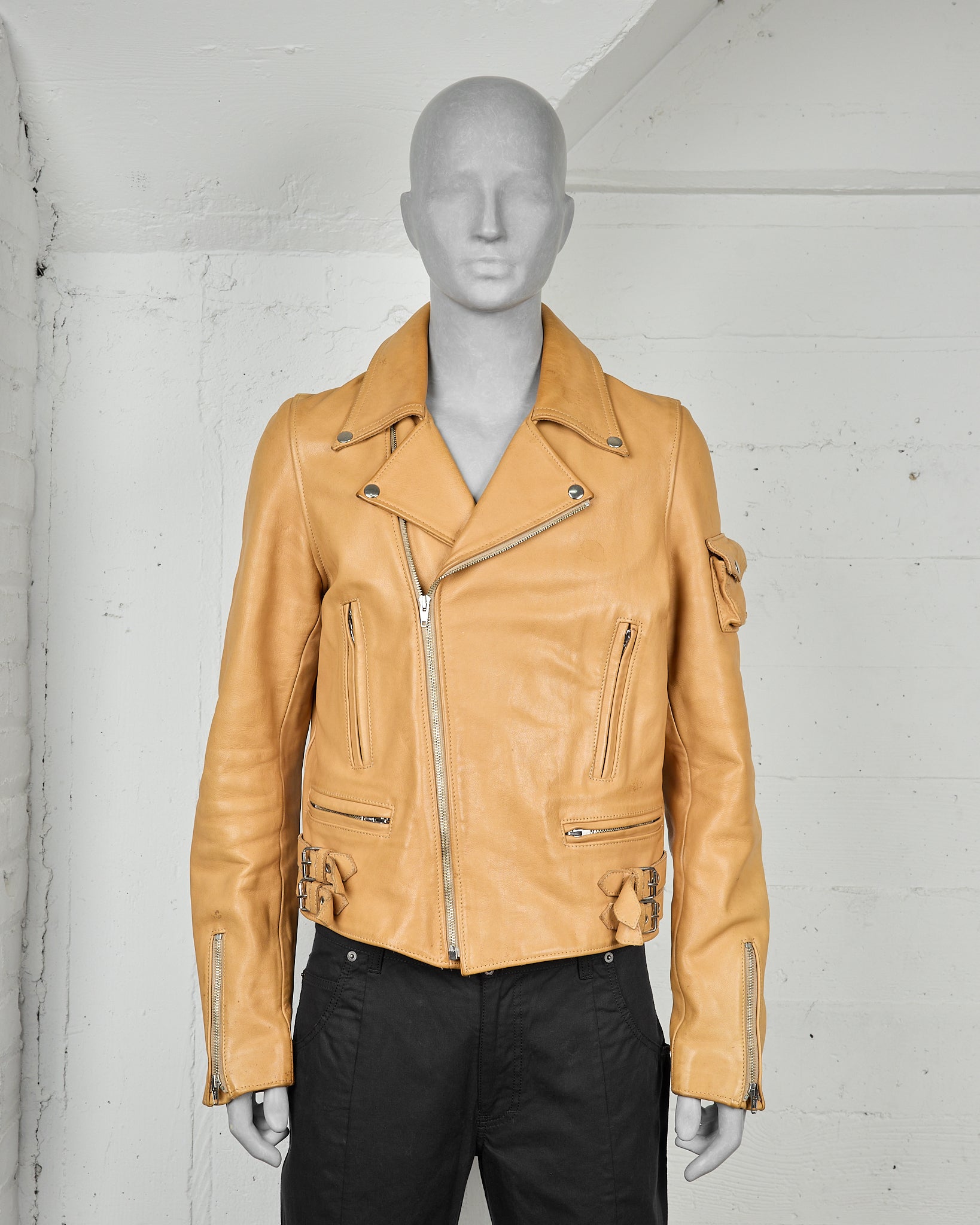 Raf Simons Leather Riders Jacket - AW03 “Closer”