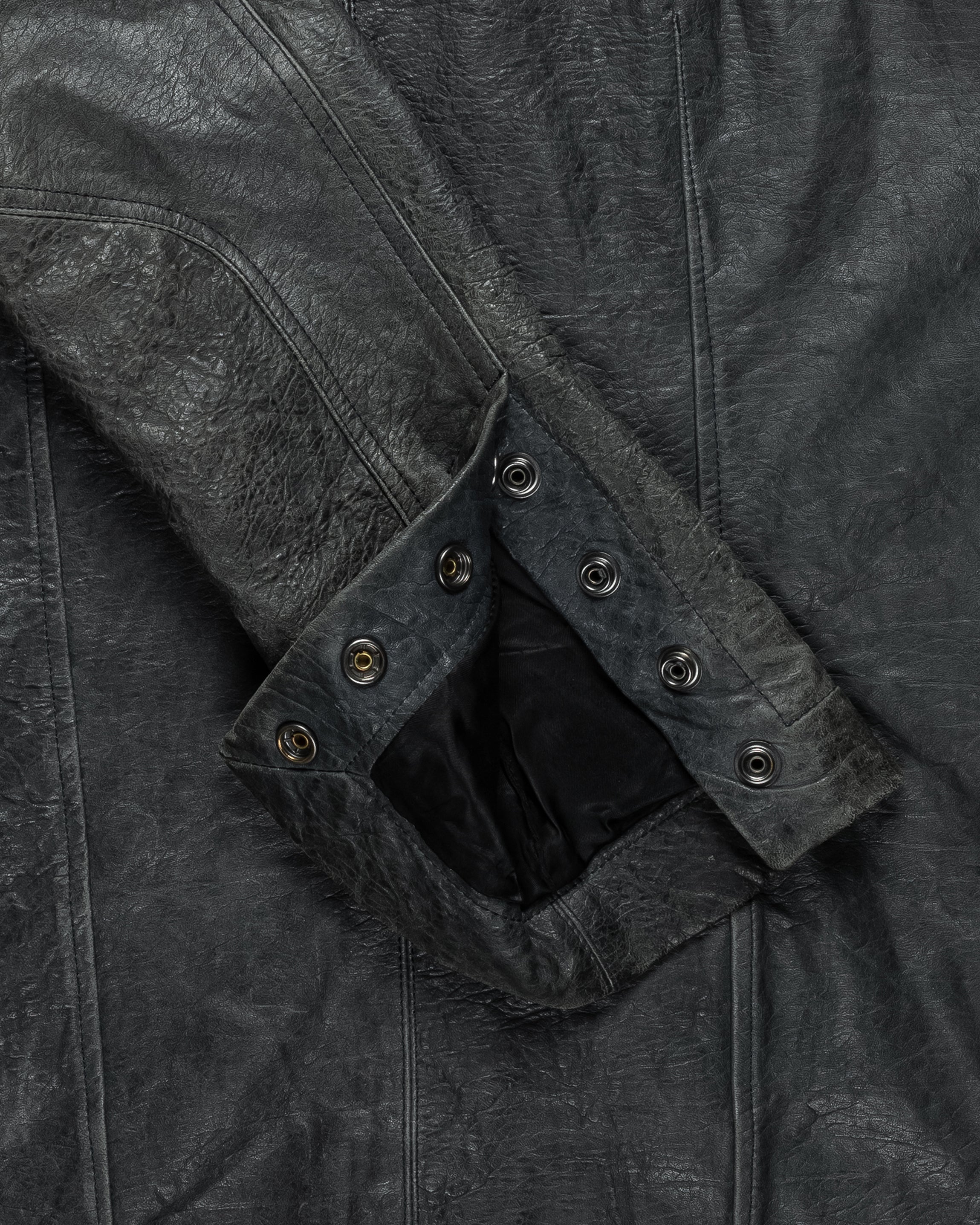 Rick owens hot sale suede jacket