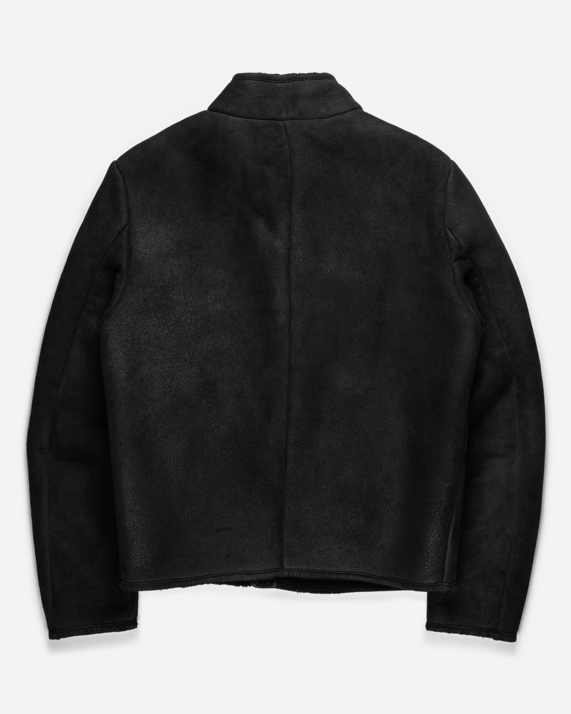 Ruffo Research by Raf Simons Lambskin Leather Jacket - AW99 - SILVER LEAGUE