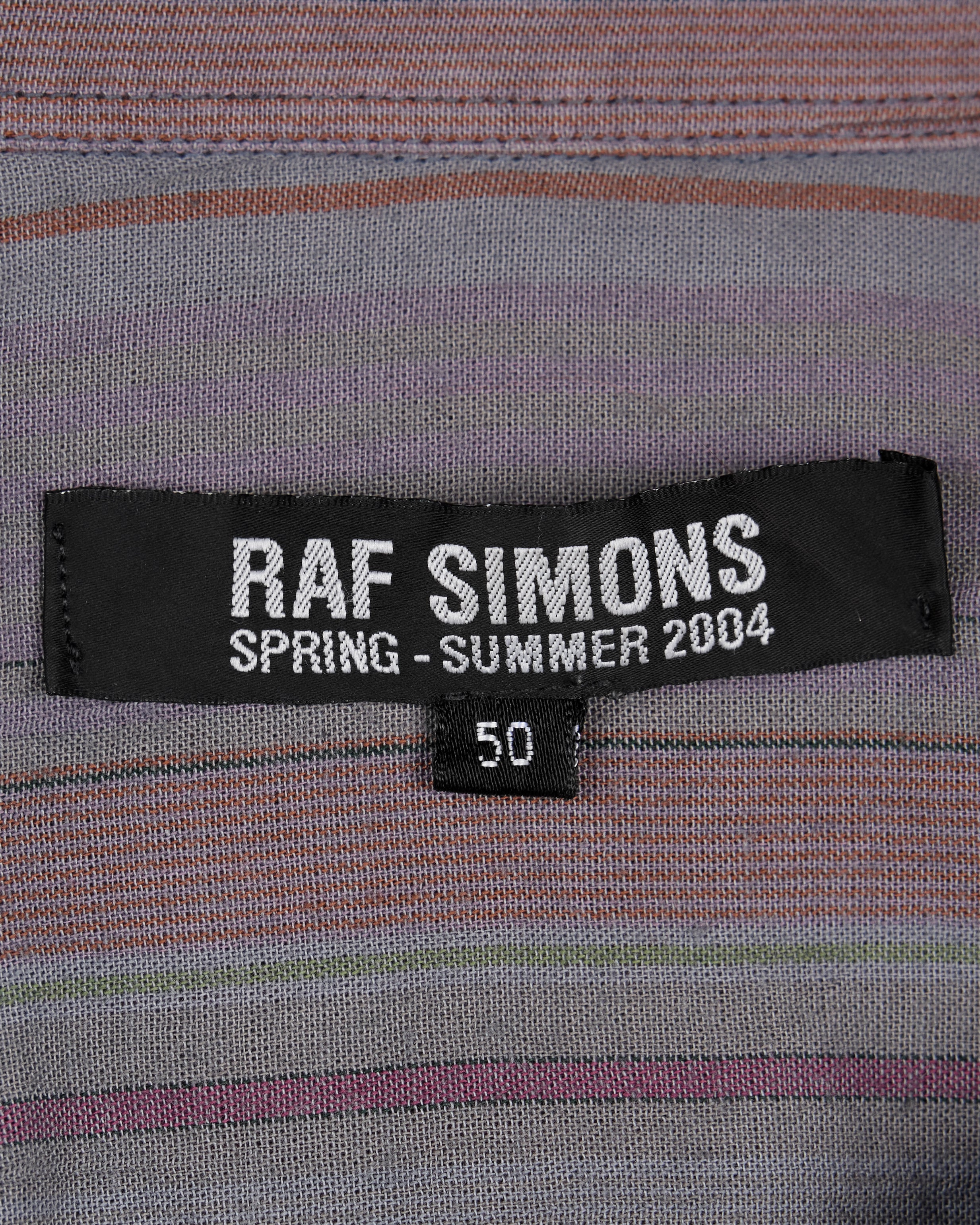 Raf Simons Jersey Layered Cut-Off Shirt - SS04 “May The Circle Be