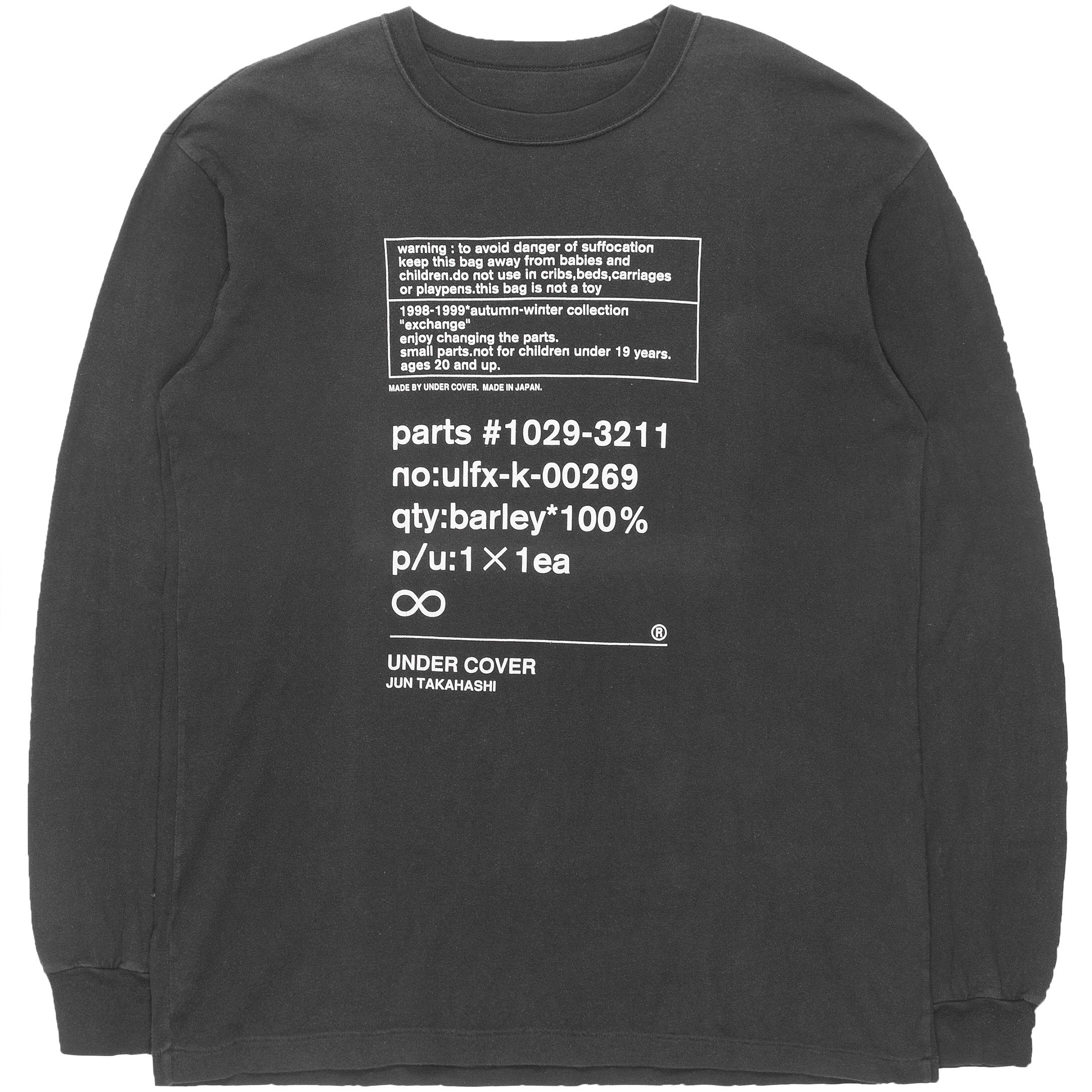Undercover “Small Parts” Long Sleeve Tee - AW98 “Exchange”