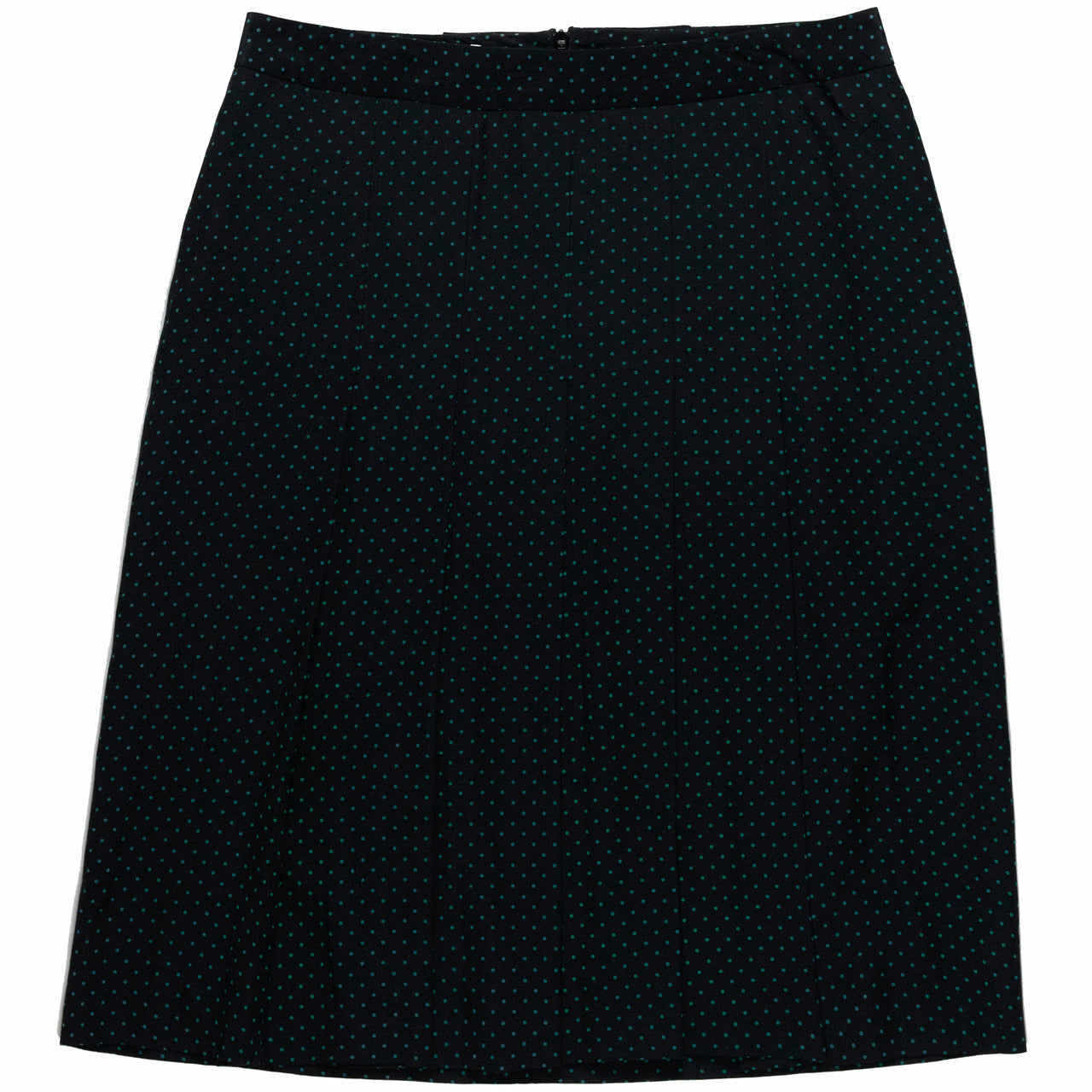 Veronique Branquinho Pleated Polka-Dot Skirt