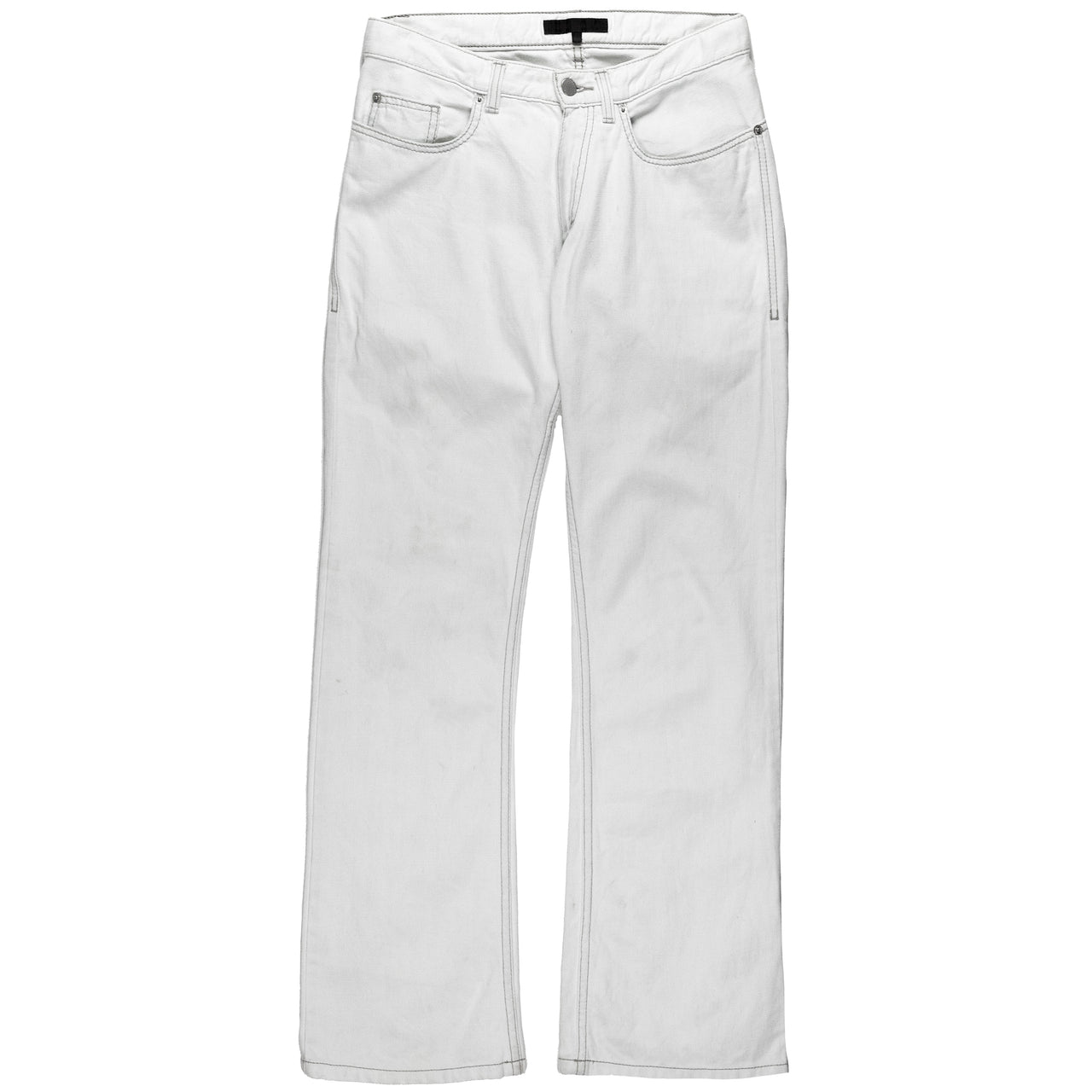 Veronique Branquinho Man White Flared Jeans - SS08