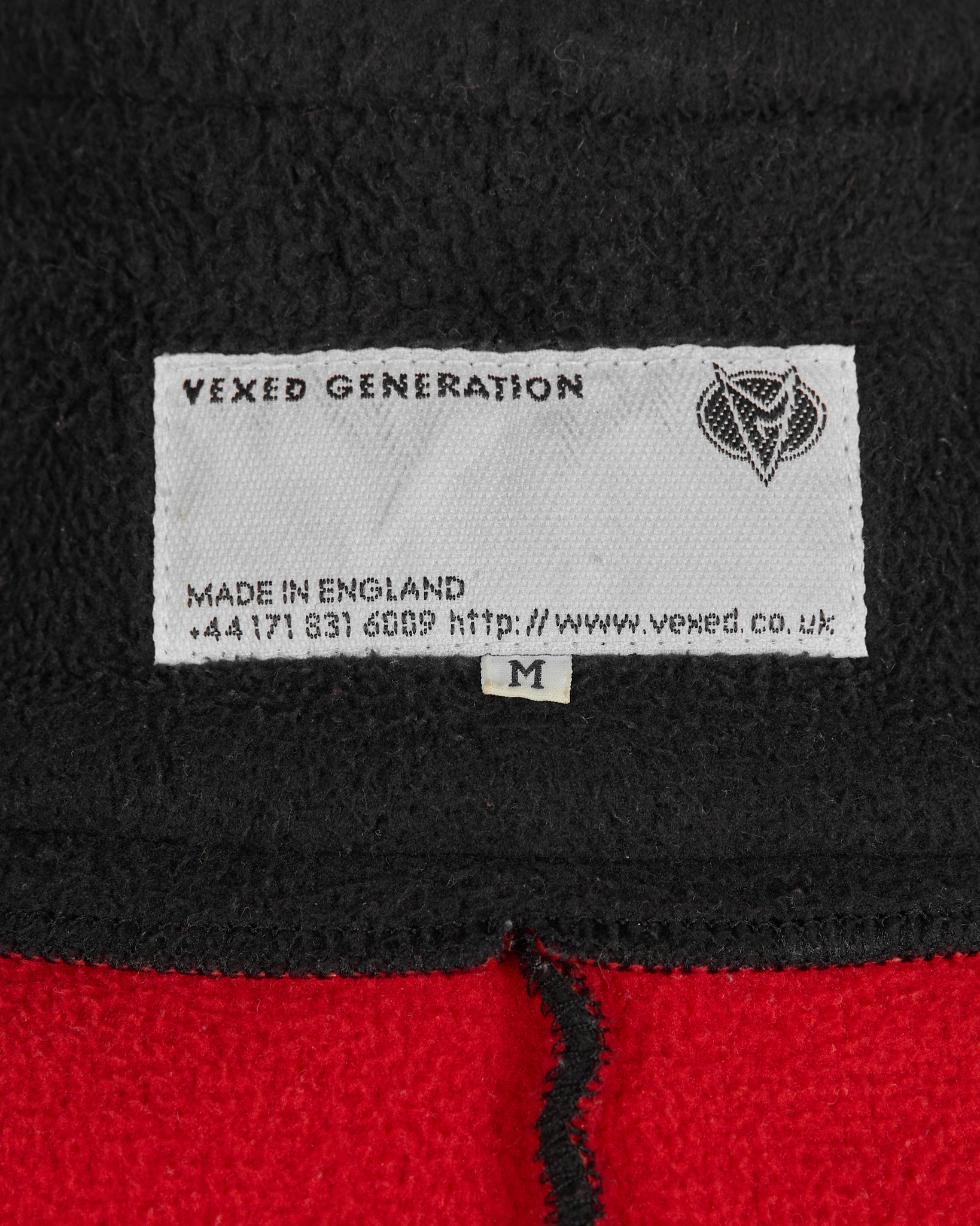 Vexed Generation Fleece High-Neck Ninja Jacket - 1990s tag detail photo