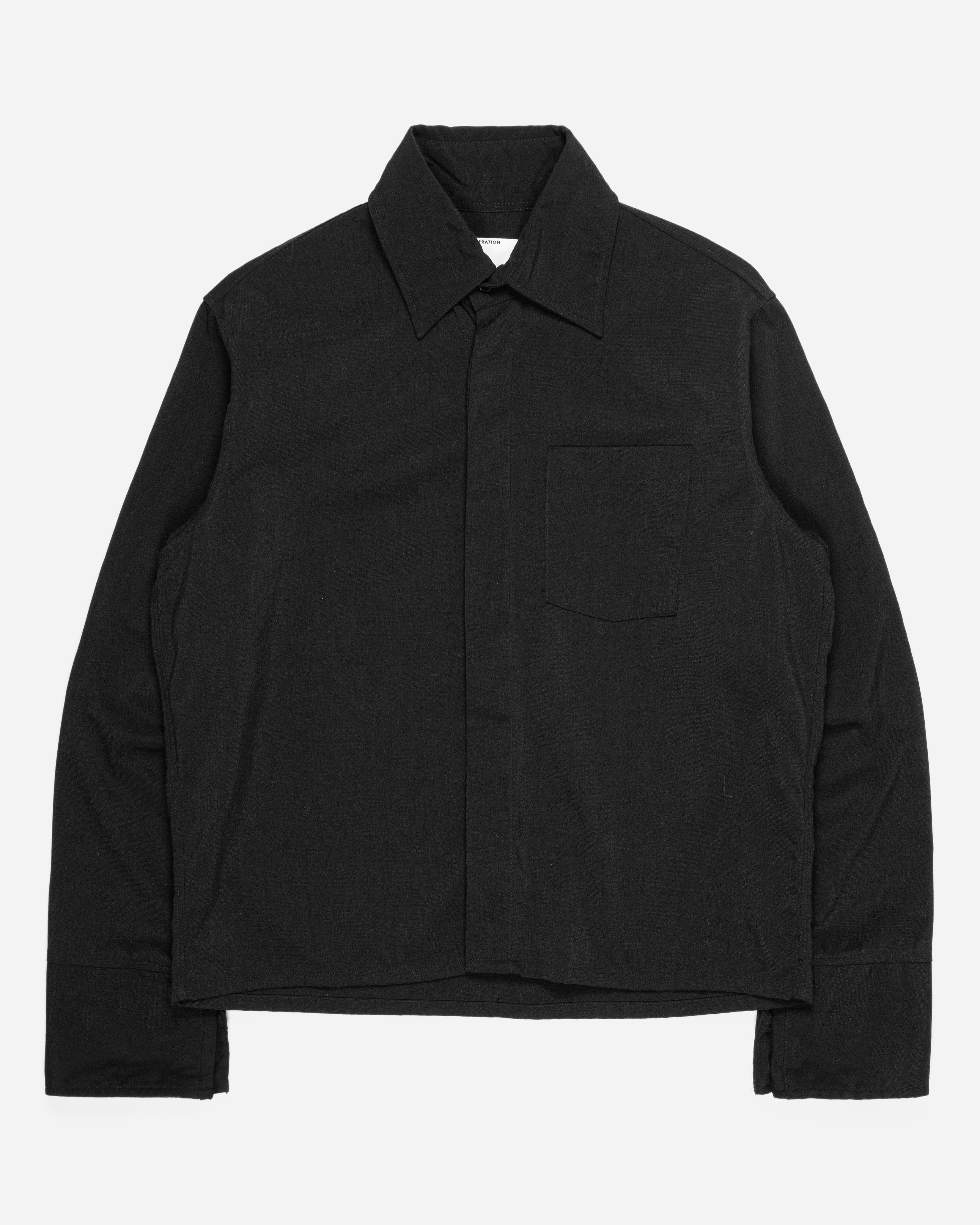 Vexed Generation Cordura Nylon Fan Pleated Shirt - 1990s