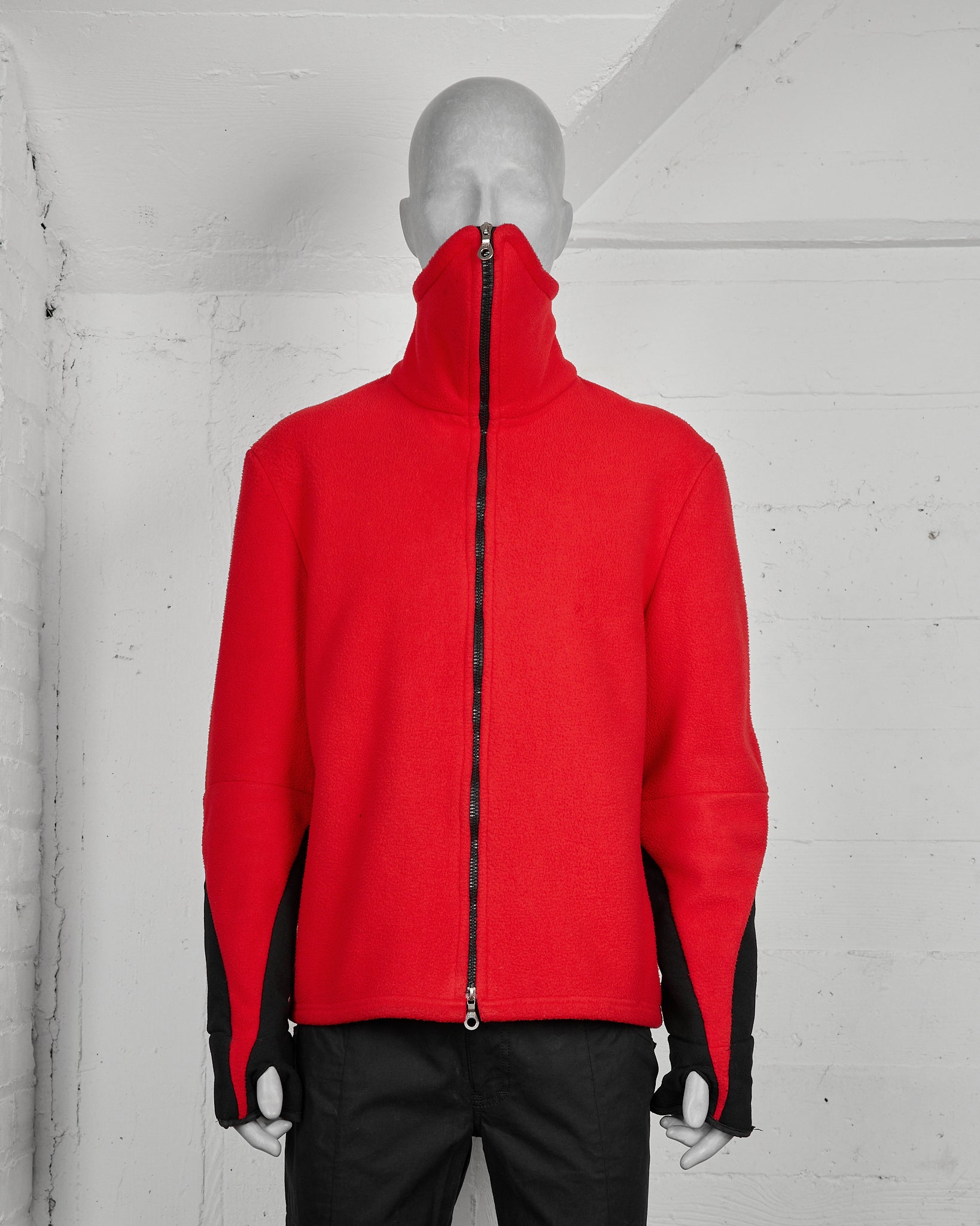 Vexed Generation Red Fleece High-Neck Ninja Jacket - 1997