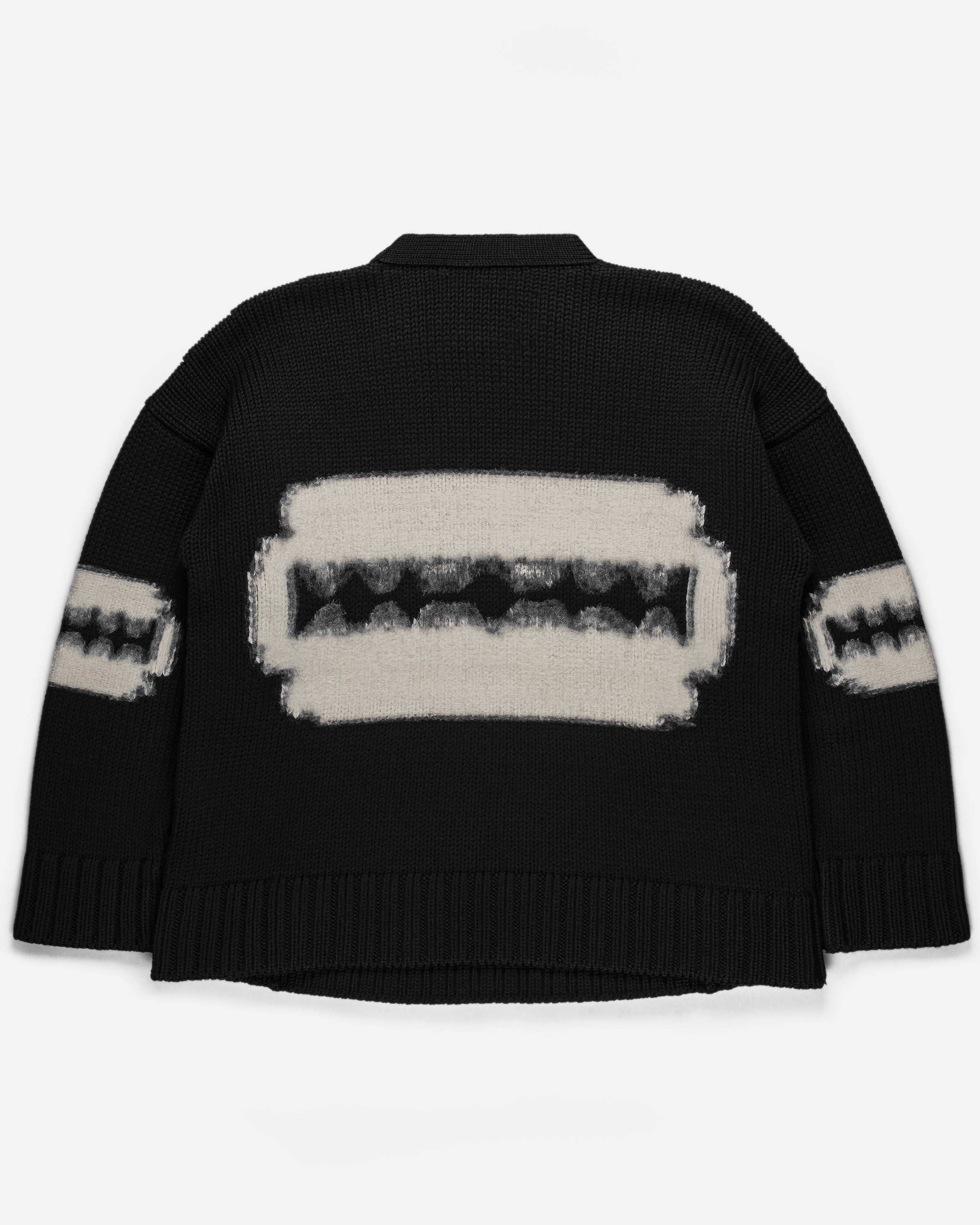 Yves Saint Laurent Razor Sweater - AW12 - SILVER LEAGUE