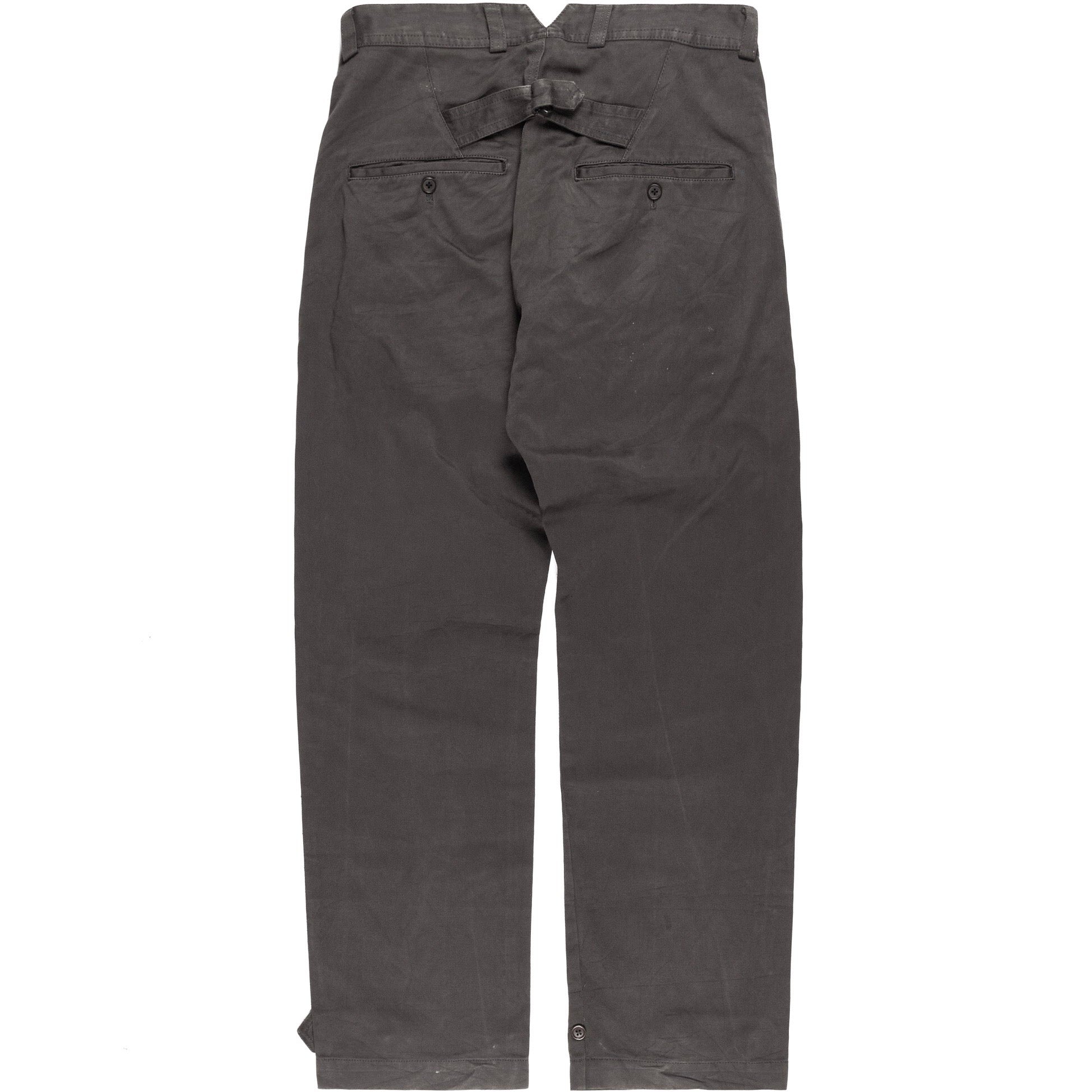 Yohji Yamamoto Y's Black Military Cargo Pant - SILVER LEAGUE