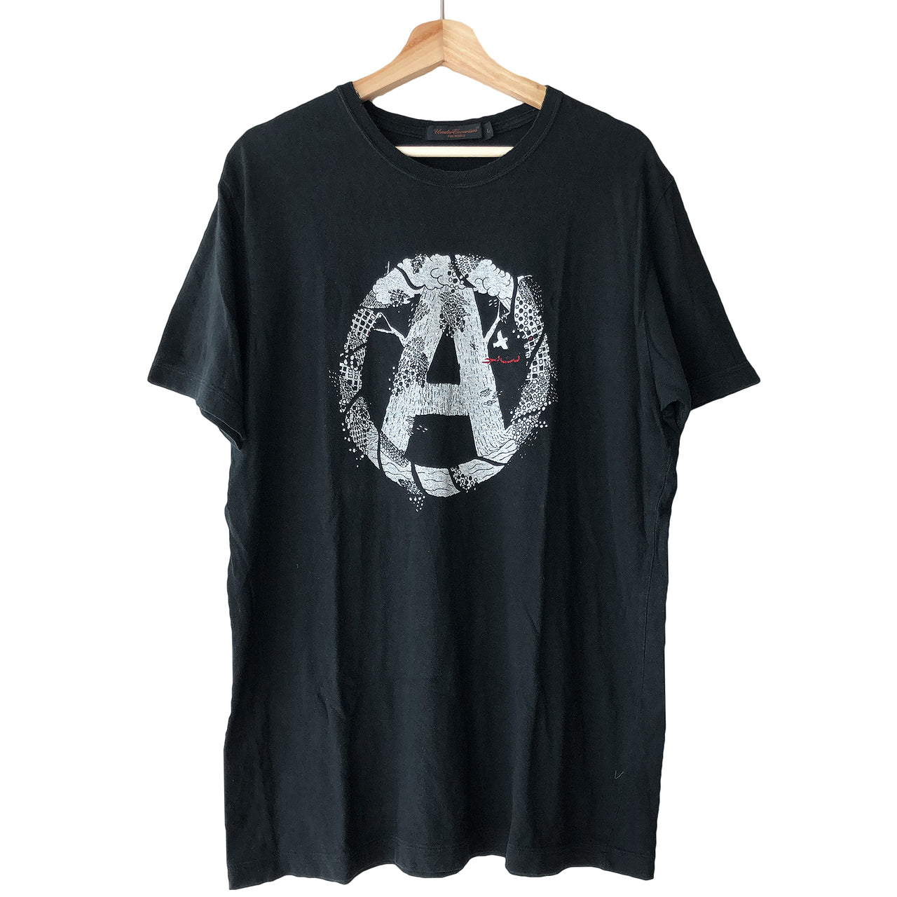 Undercover Black Anarchy Tee