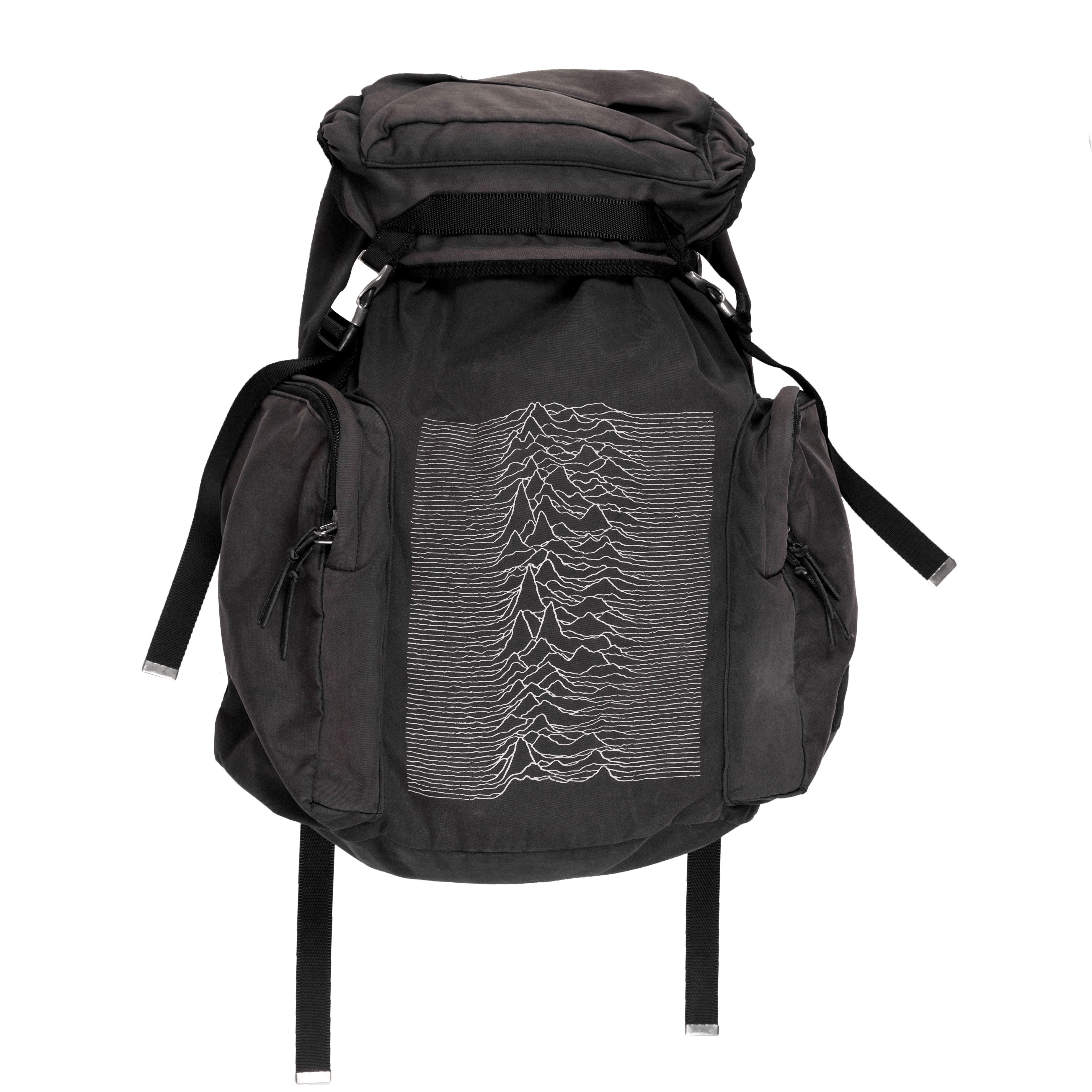 Undercover “Unknown Pleasures” Nylon Backpack - AW09 “Earmuff Maniac”