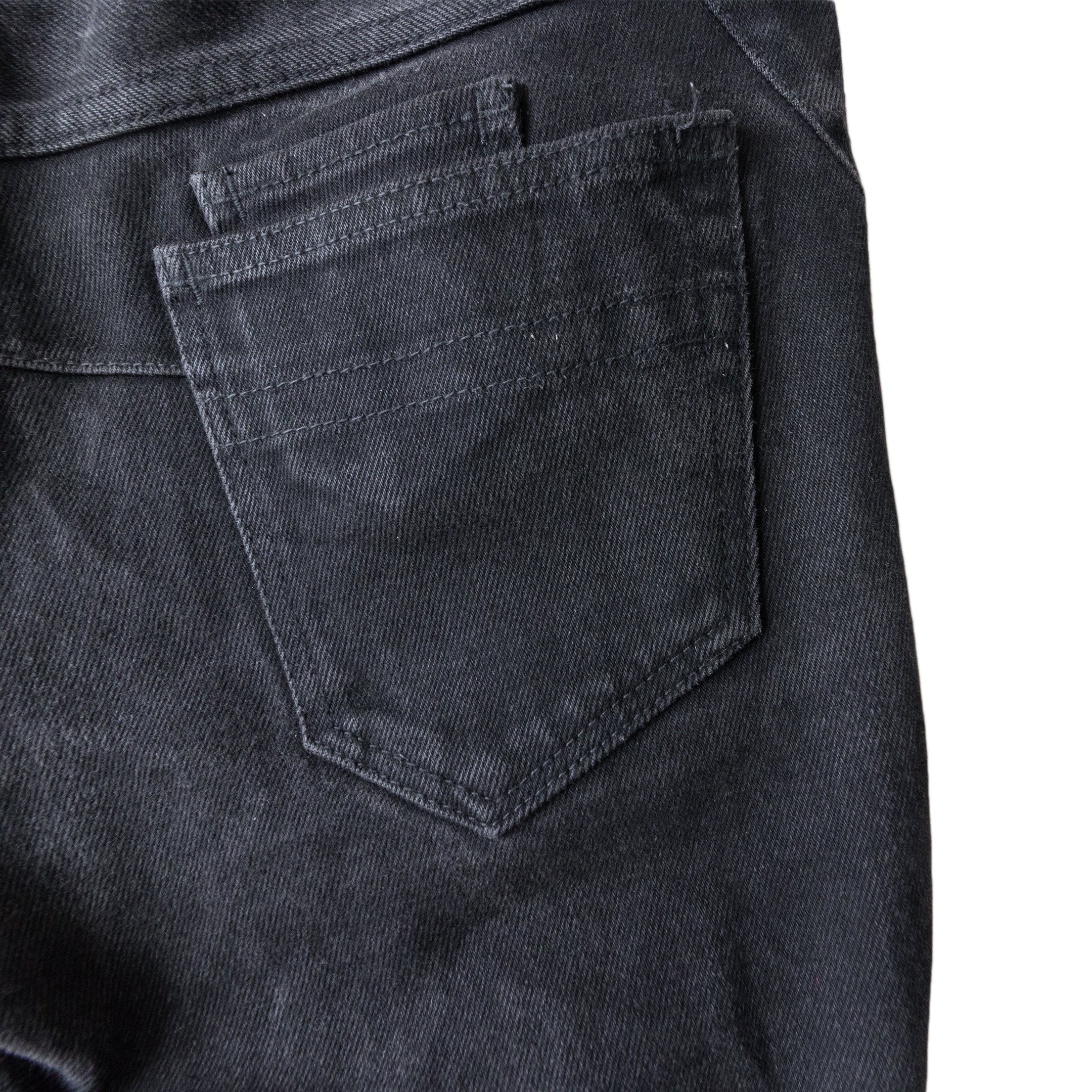 Number (N)ine Black Pain Jeans - SILVER LEAGUE