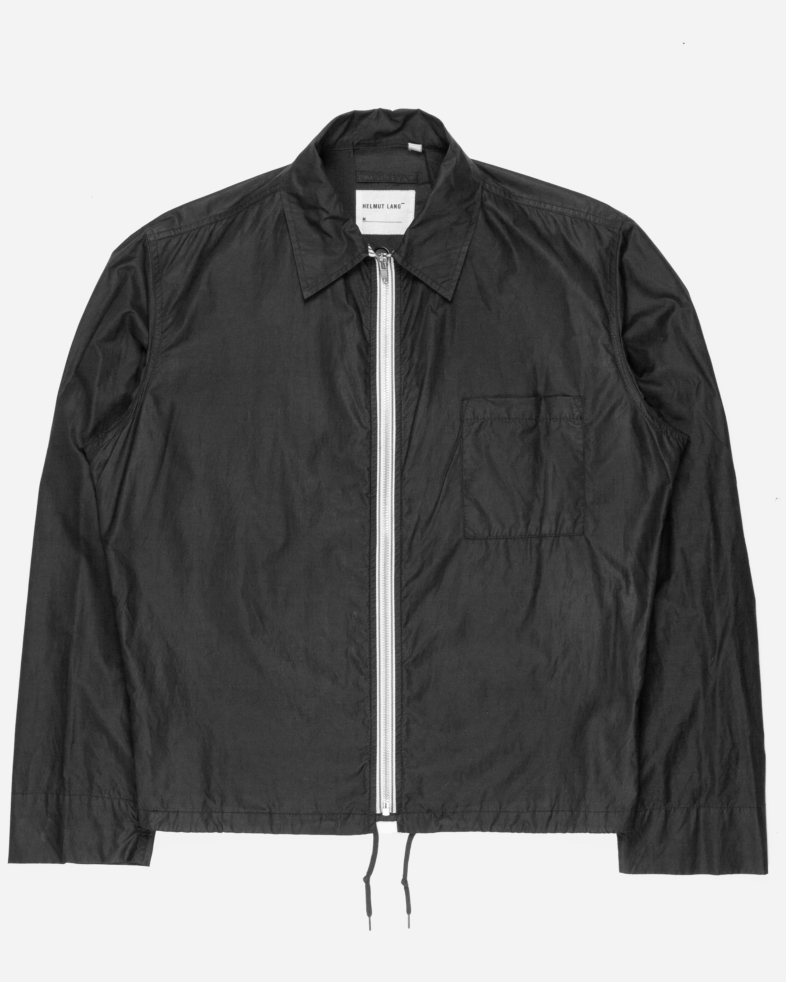 Helmut lang silver on sale jacket