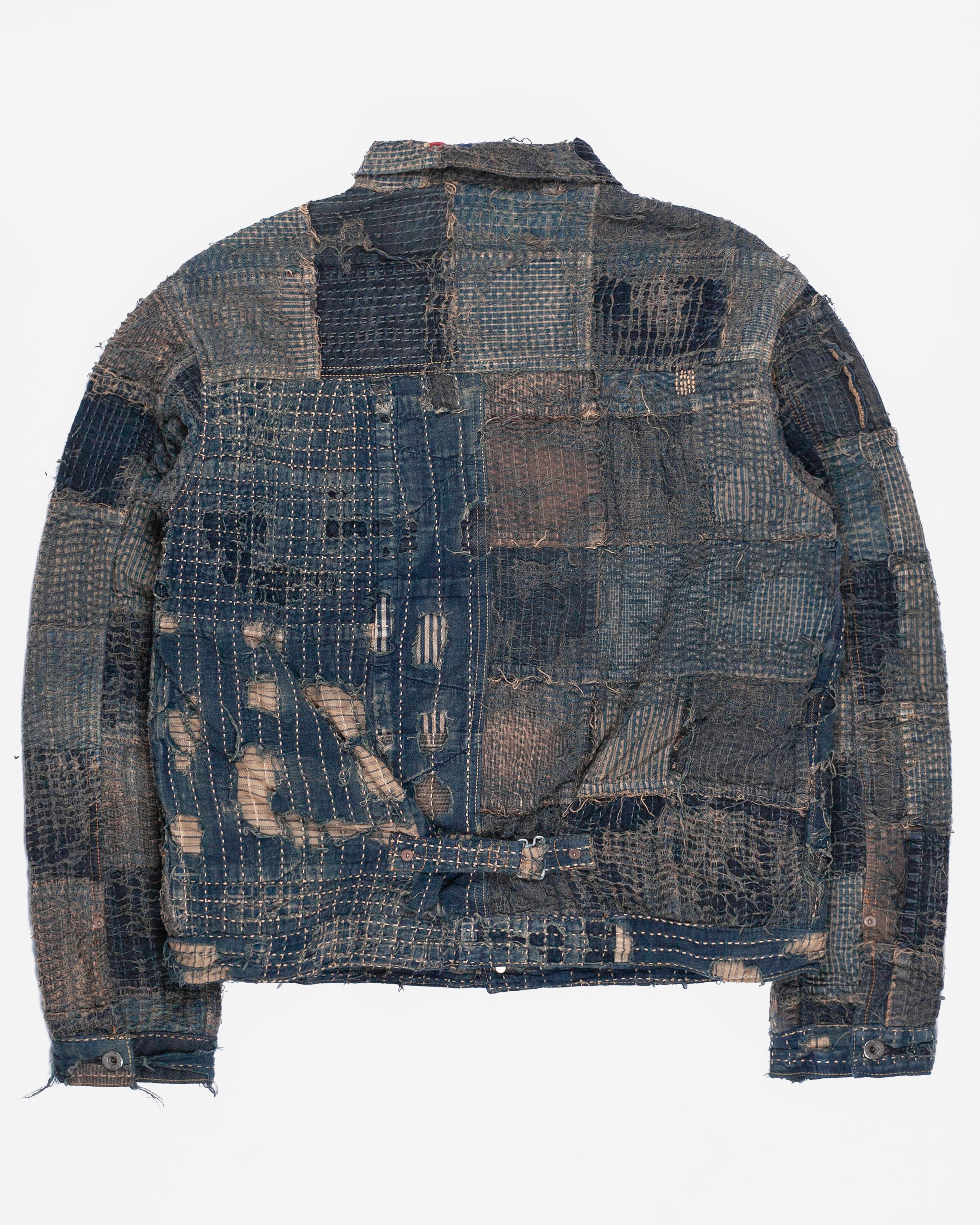 Kapital Kountry 1st Boro Trucker Jacket - AW13 - SILVER LEAGUE