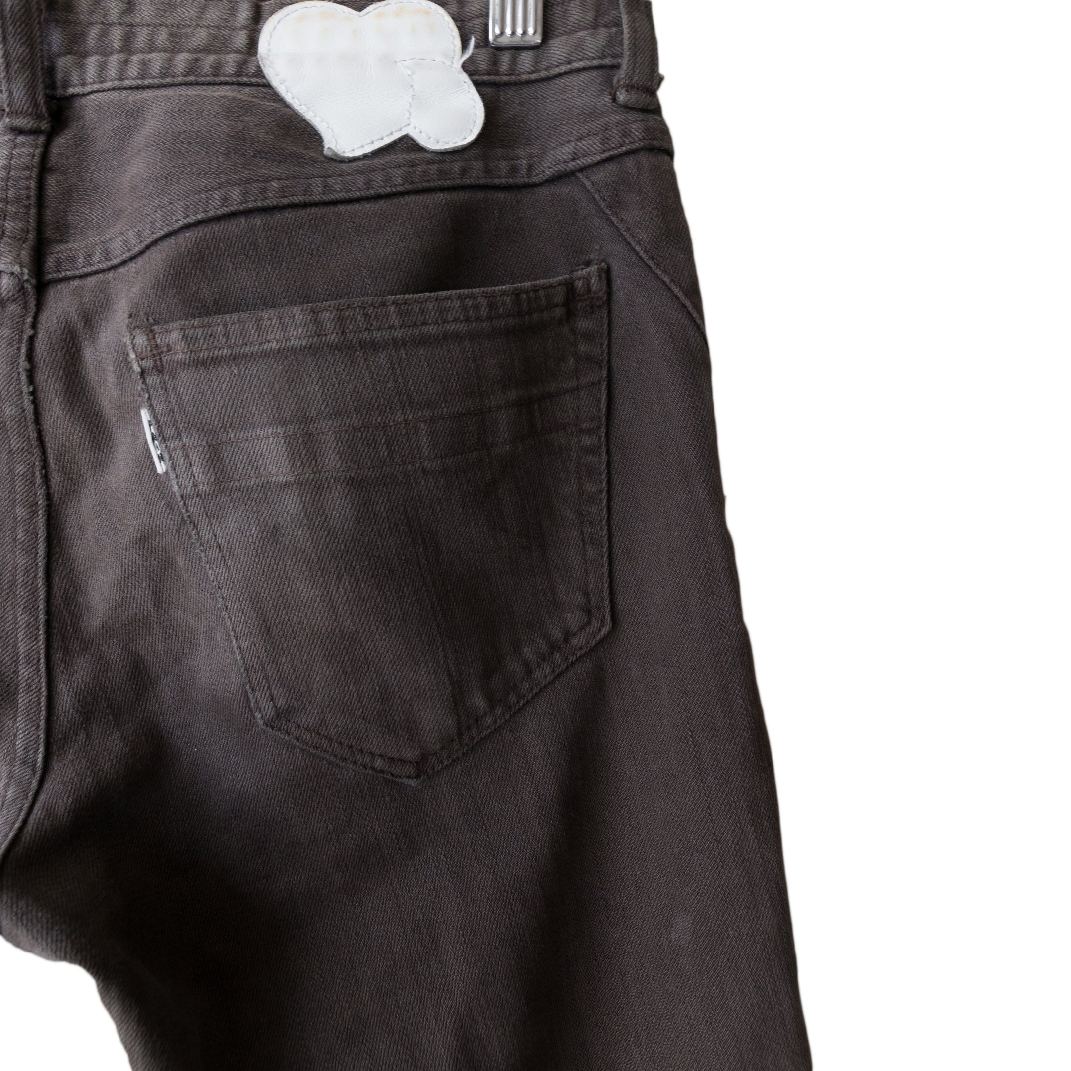 Number (N)ine Brown Pain Jeans - SILVER LEAGUE