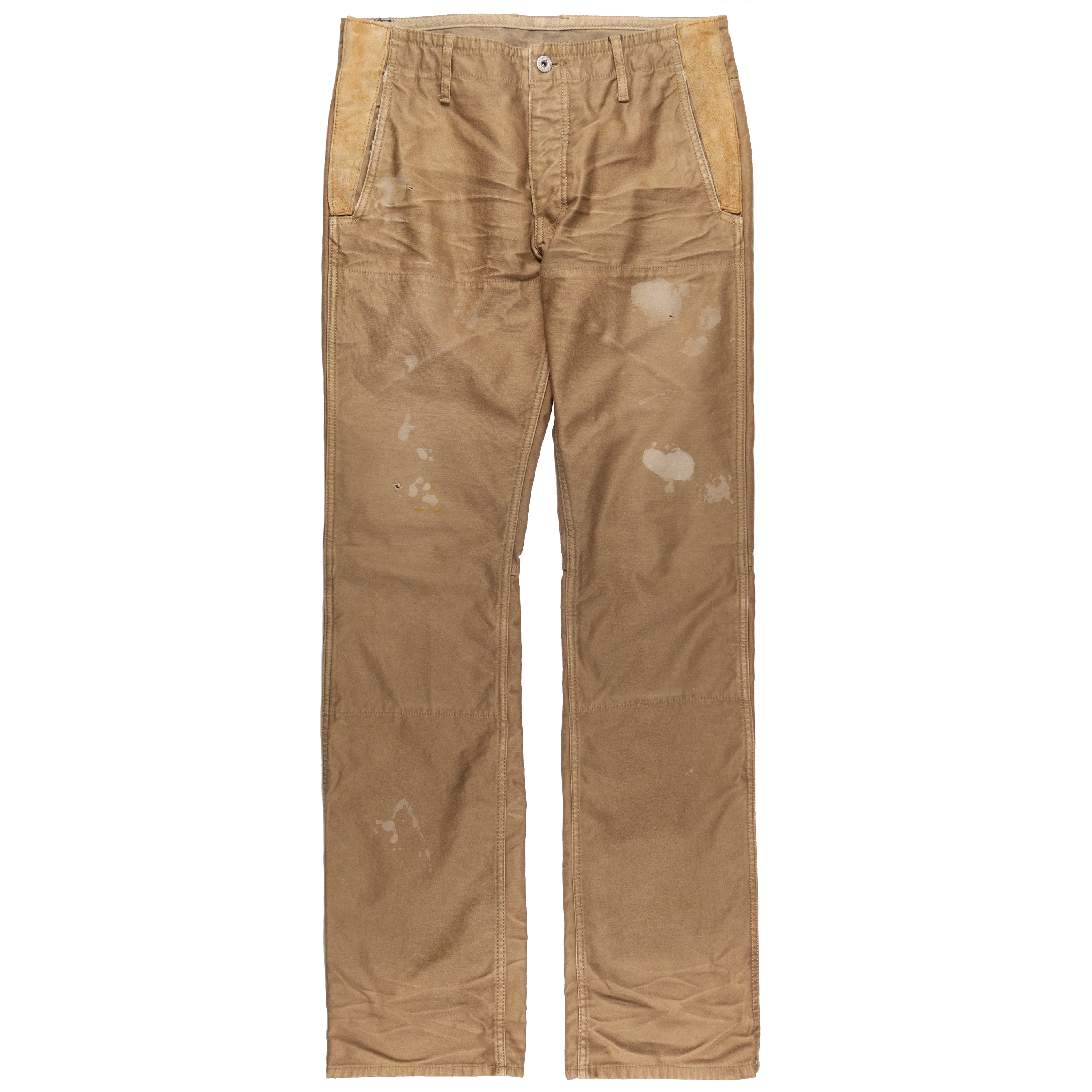 Isamu Katayama Backlash Beige Painted Work Pant - SILVER LEAGUE