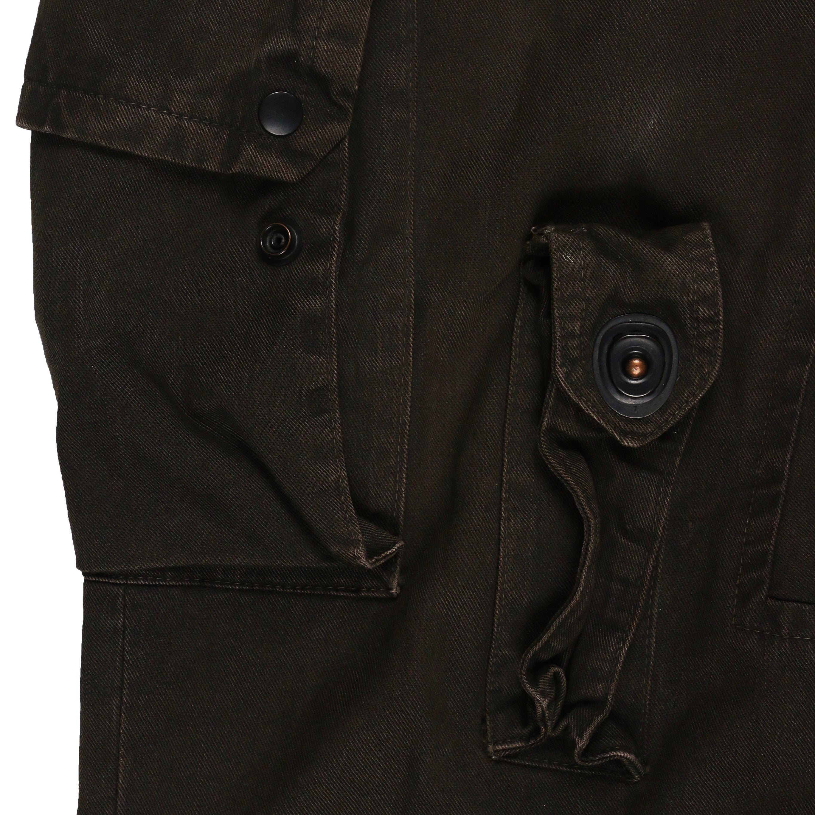 Julius Mud Brown Multi-Pocket Gas Mask Cargo Pants - SILVER LEAGUE