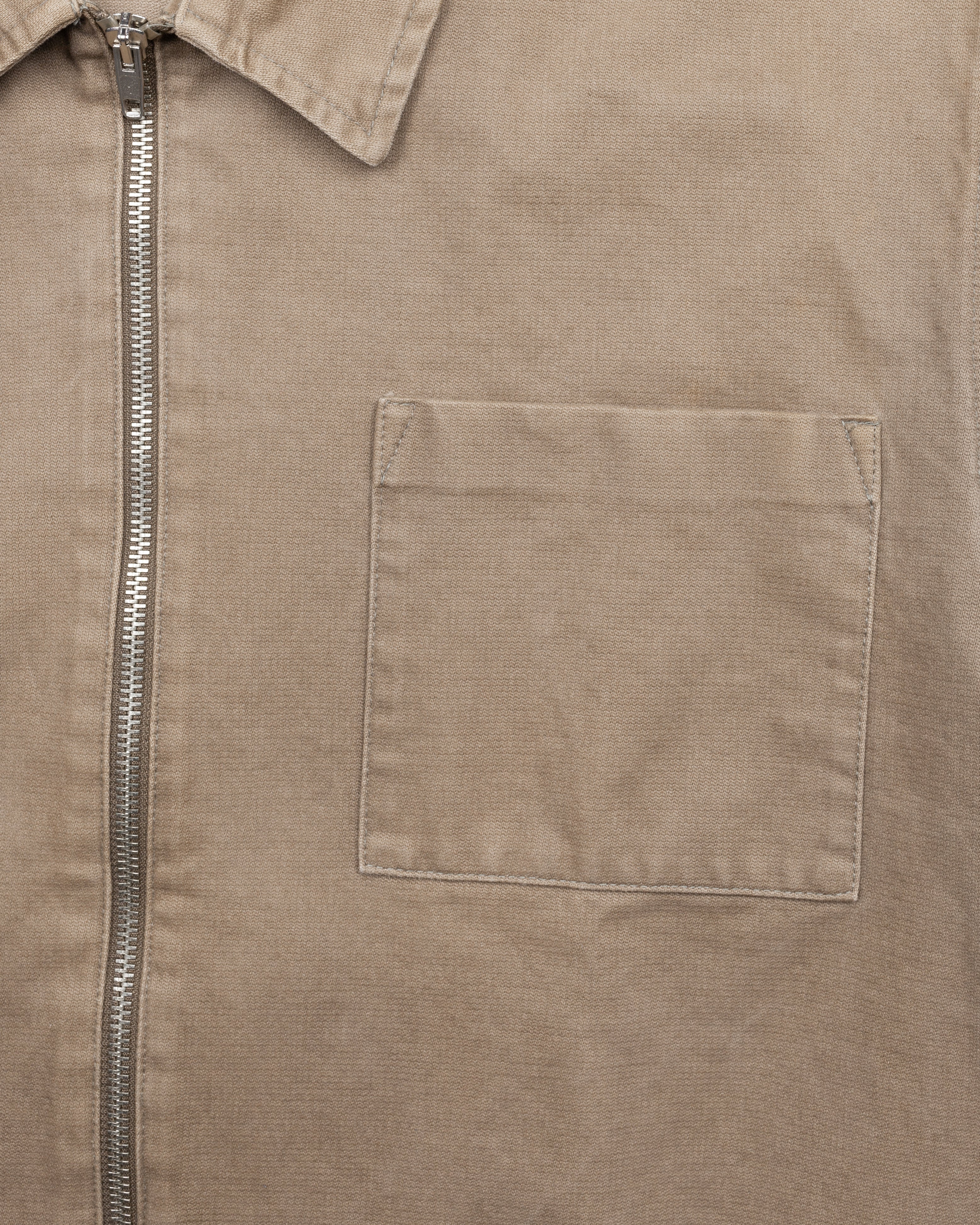 Helmut Lang Brown Zip-Up Work Jacket - SS96 - SILVER LEAGUE