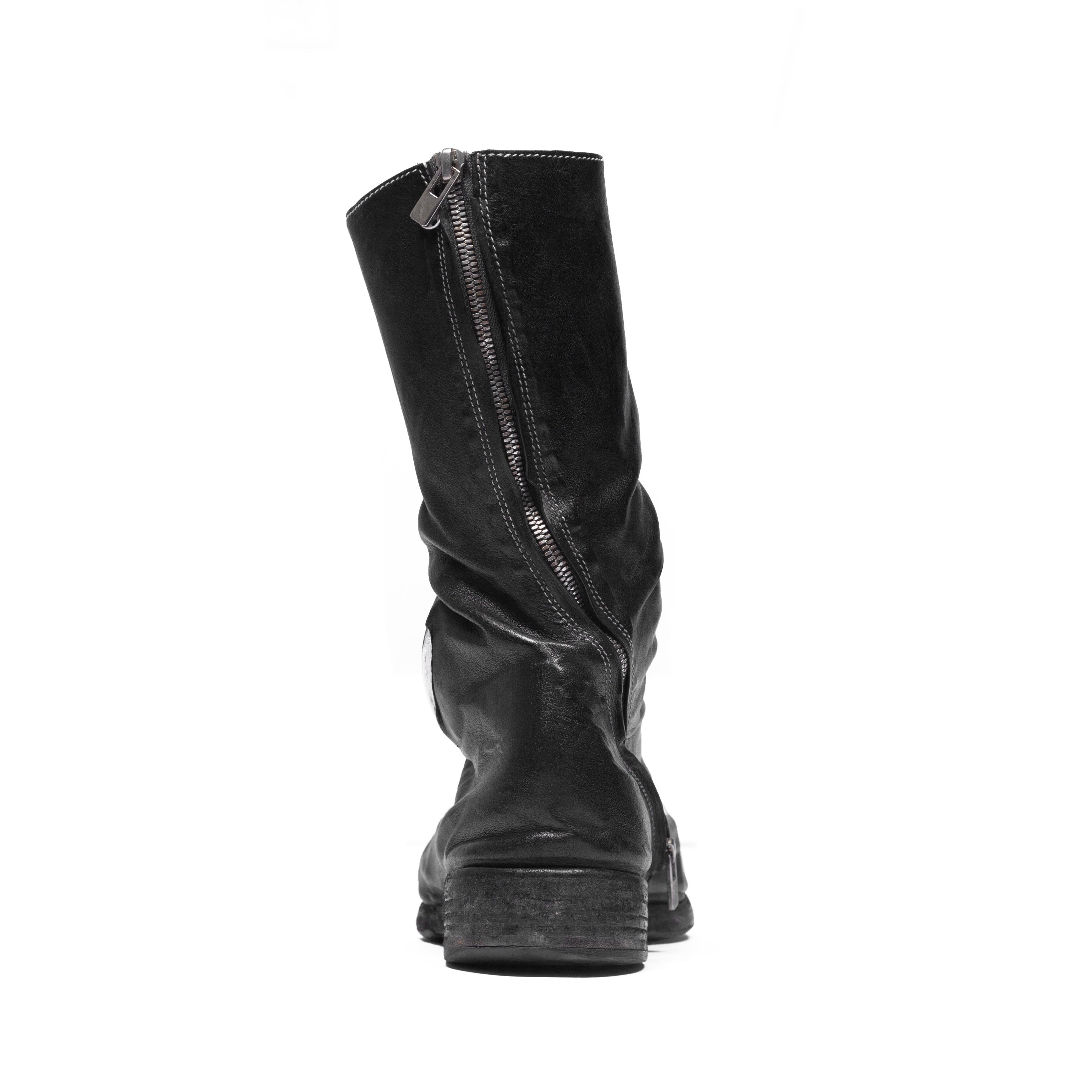 Carol Christian Poell Prosthetic Tornado Zip Boots - AM/2687P